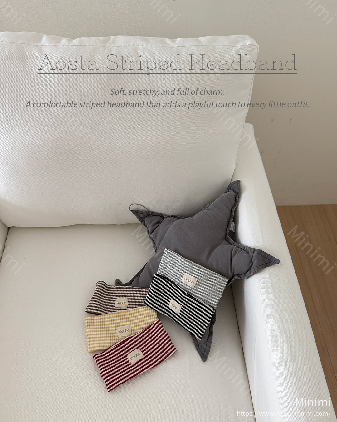 Aosta atelier Cookie Headband 細節圖 40