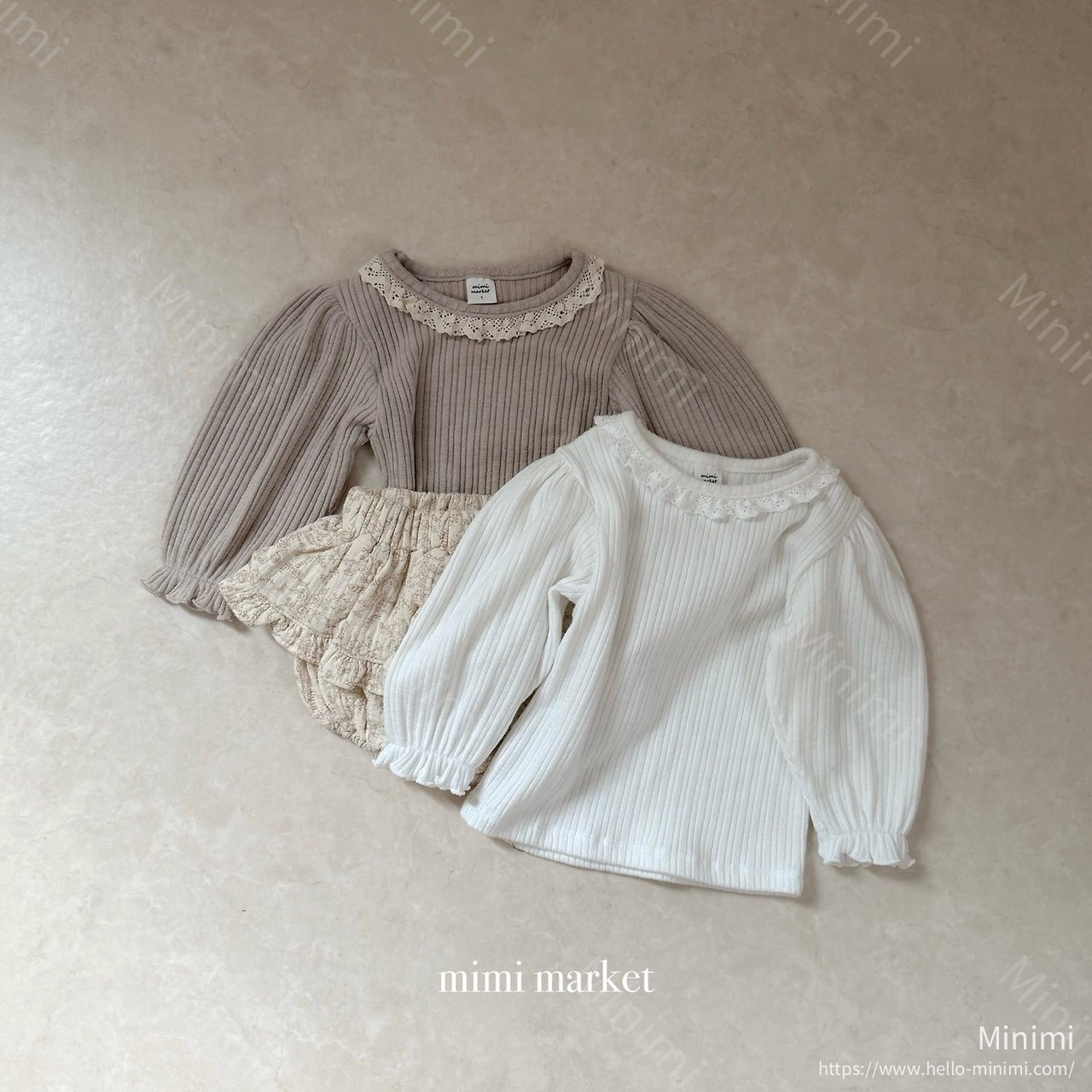 mimi-market Puff Torsion Collar 細節圖 12