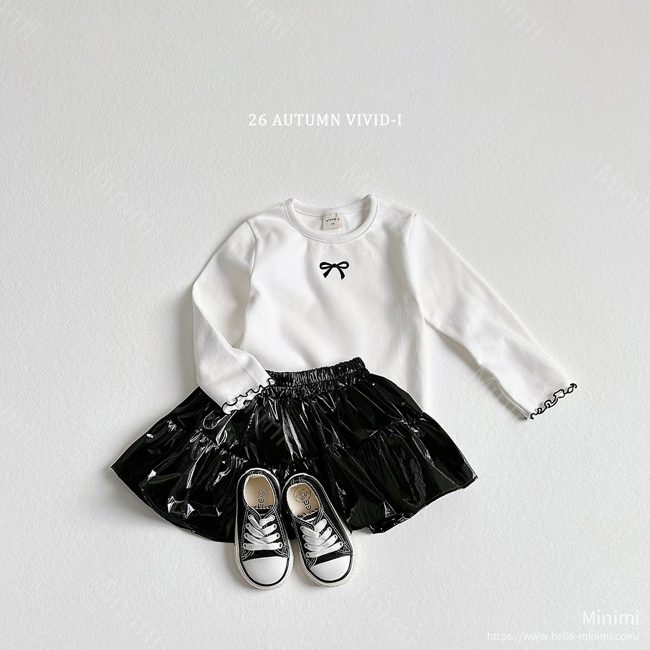VIVID-I Ribbon Span Ruffle T-shirt 細節圖 12