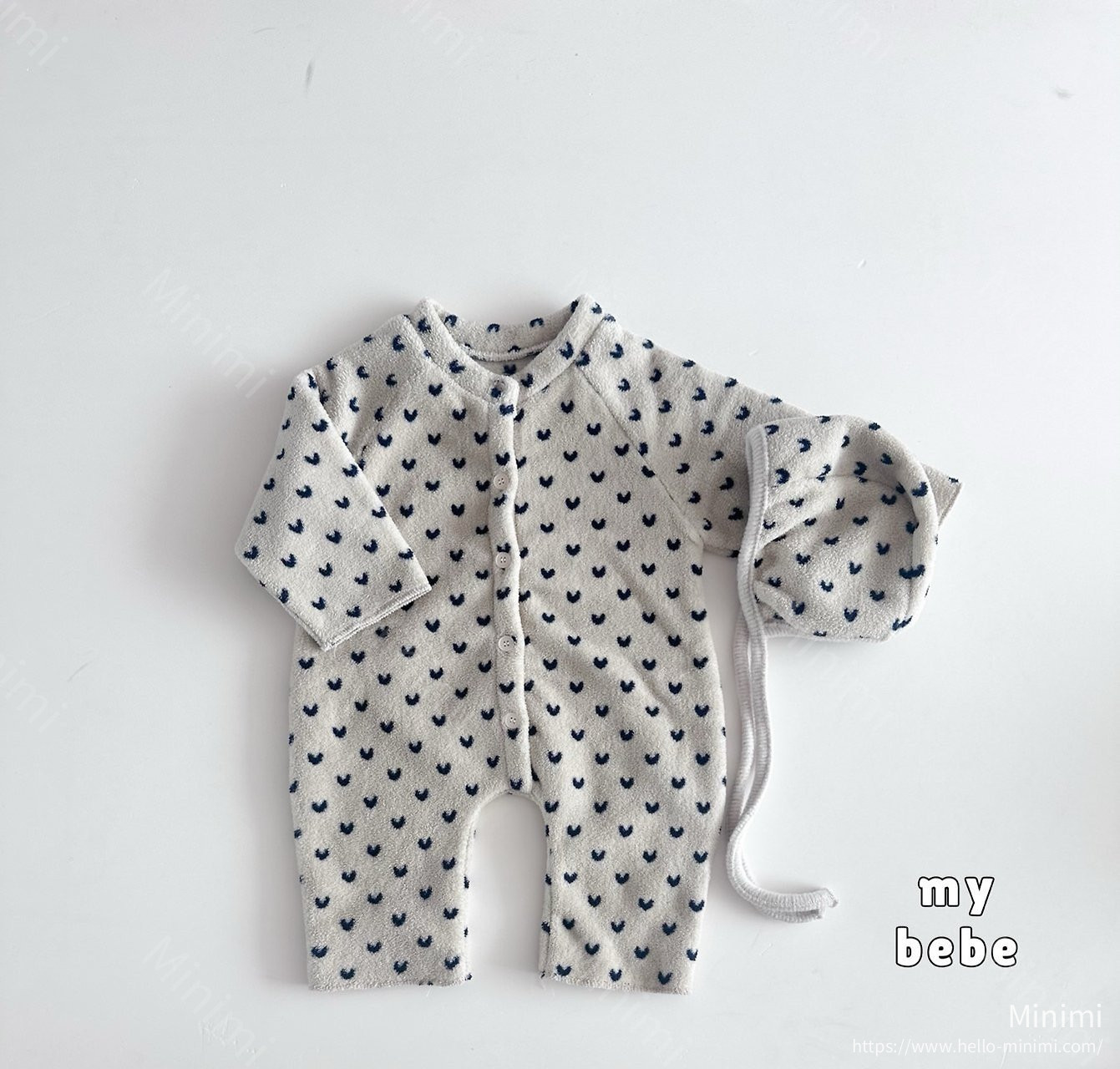 my_bébé Poodle Button Suit Set 細節圖 7