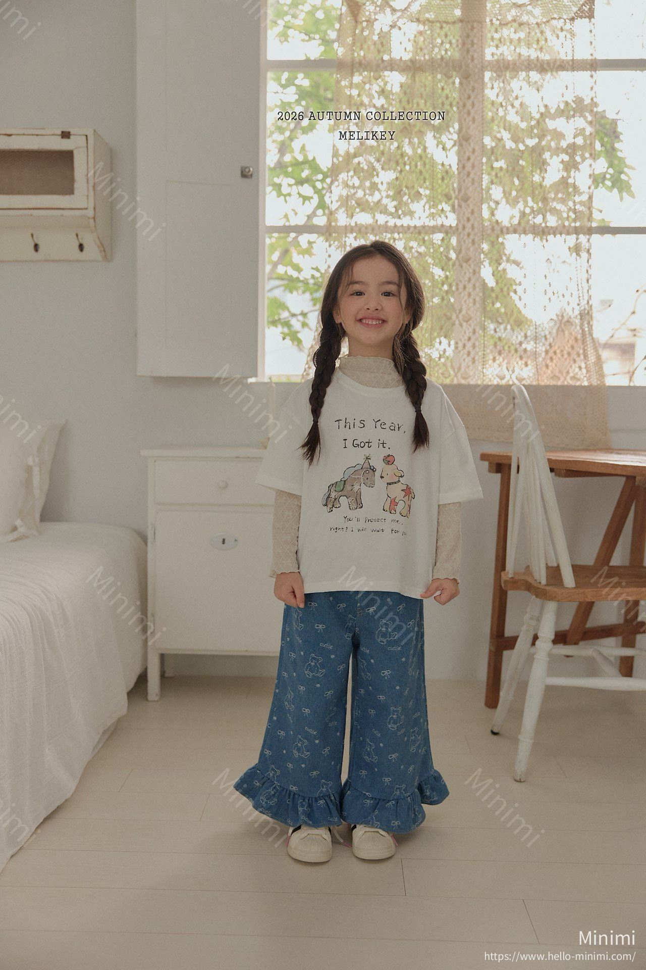 Melikey Bear Frill Jeans 細節圖 13