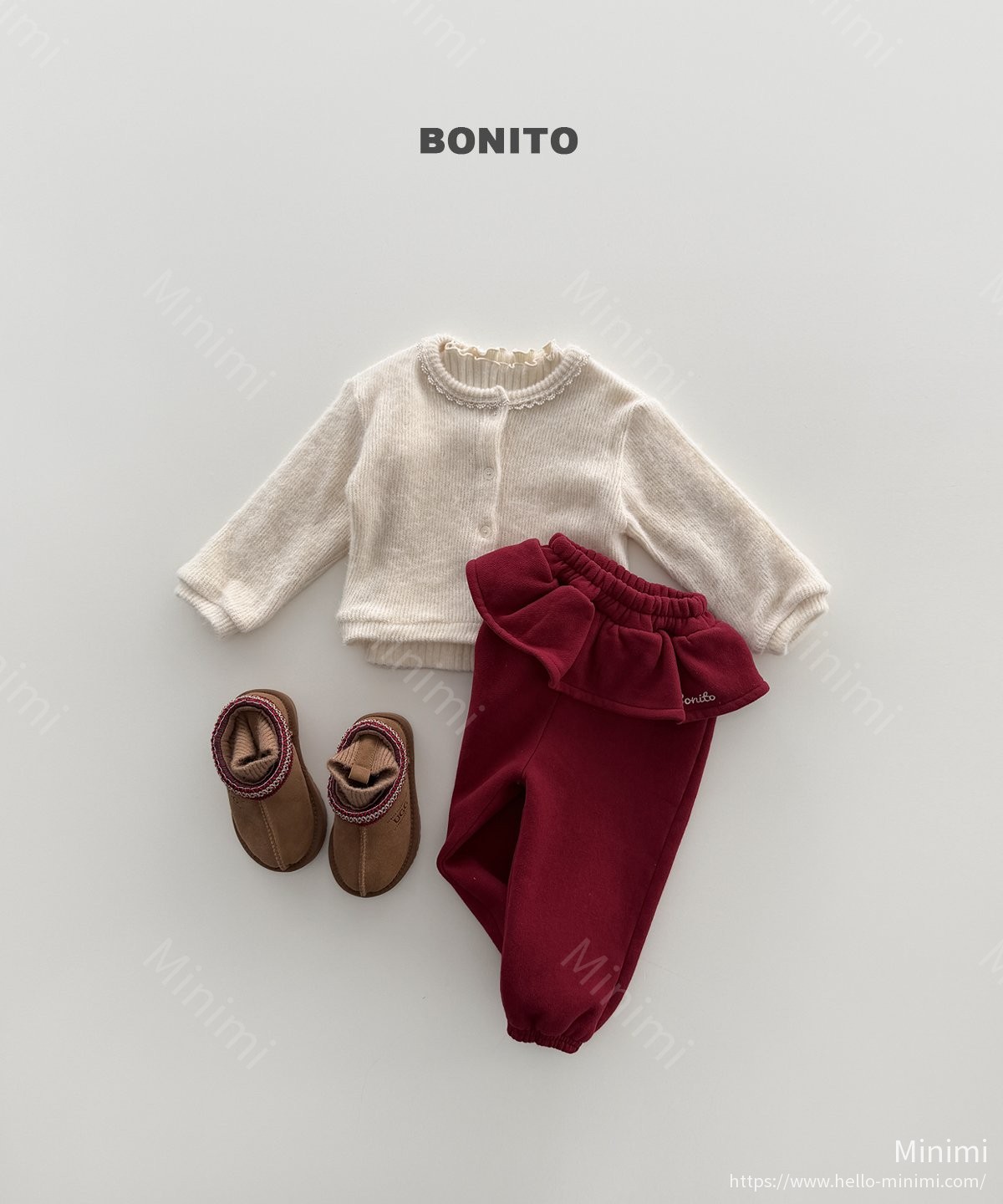 BONITO Frill Embroidery Jogger Pants 細節圖 13