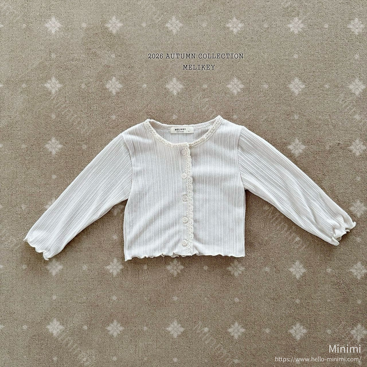 Melikey Natural Lace Cardigan 細節圖 7