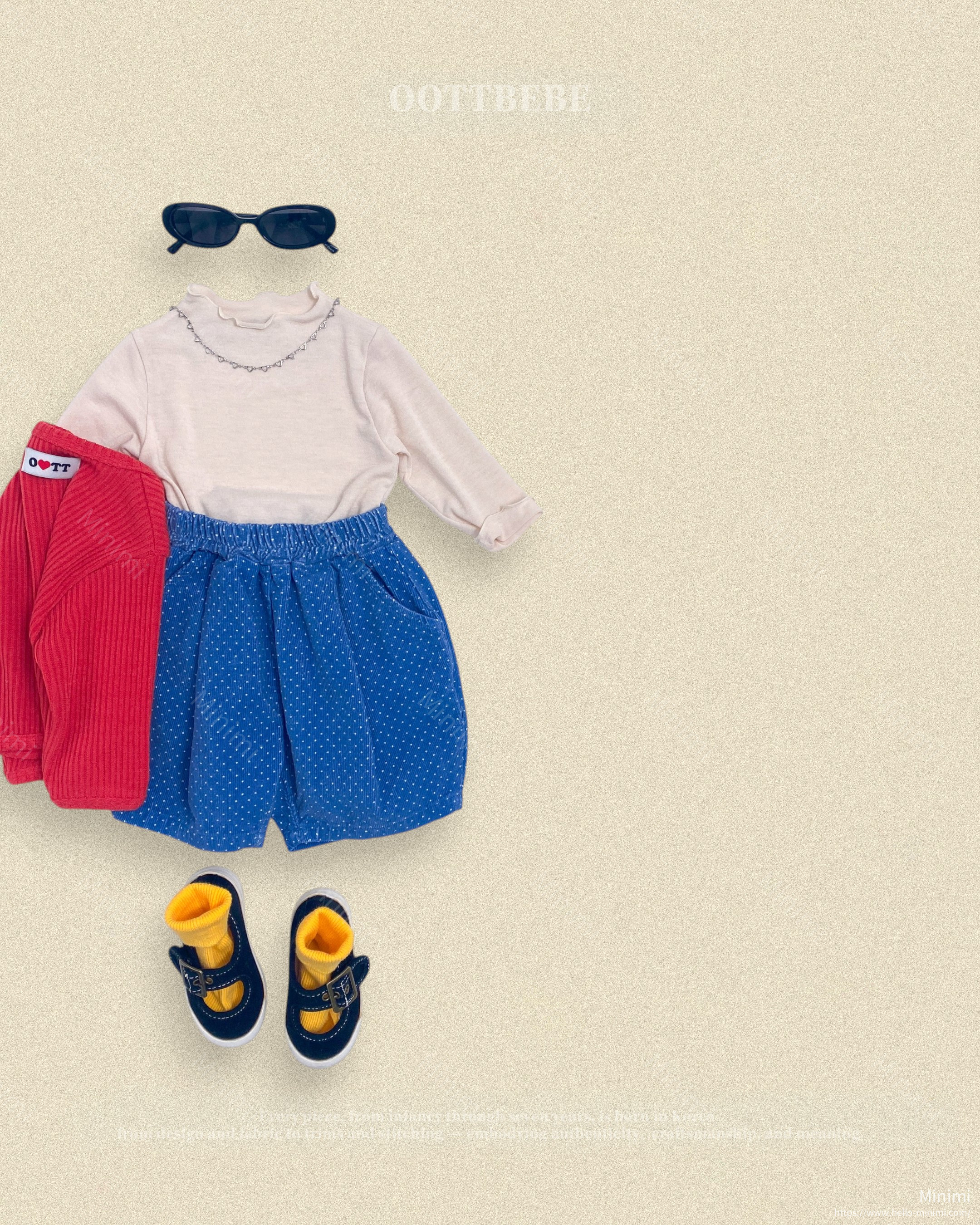 oott bebe Petite Dot Pants (Knee-length Bloomers) 細節圖 10