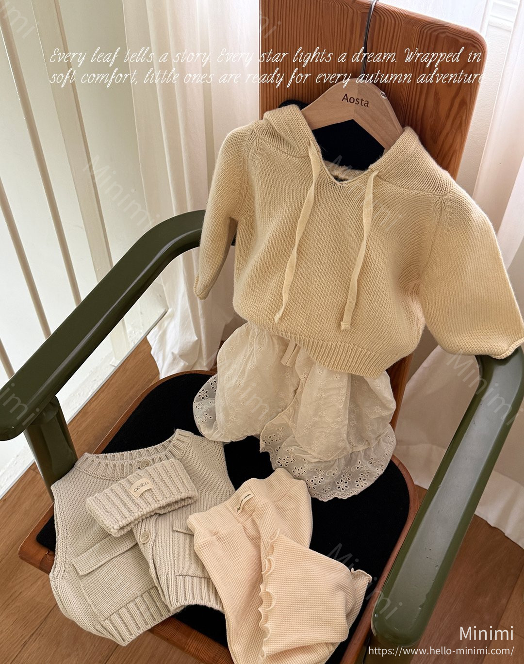 Aosta atelier Knit Cookie Hoodie 細節圖 5