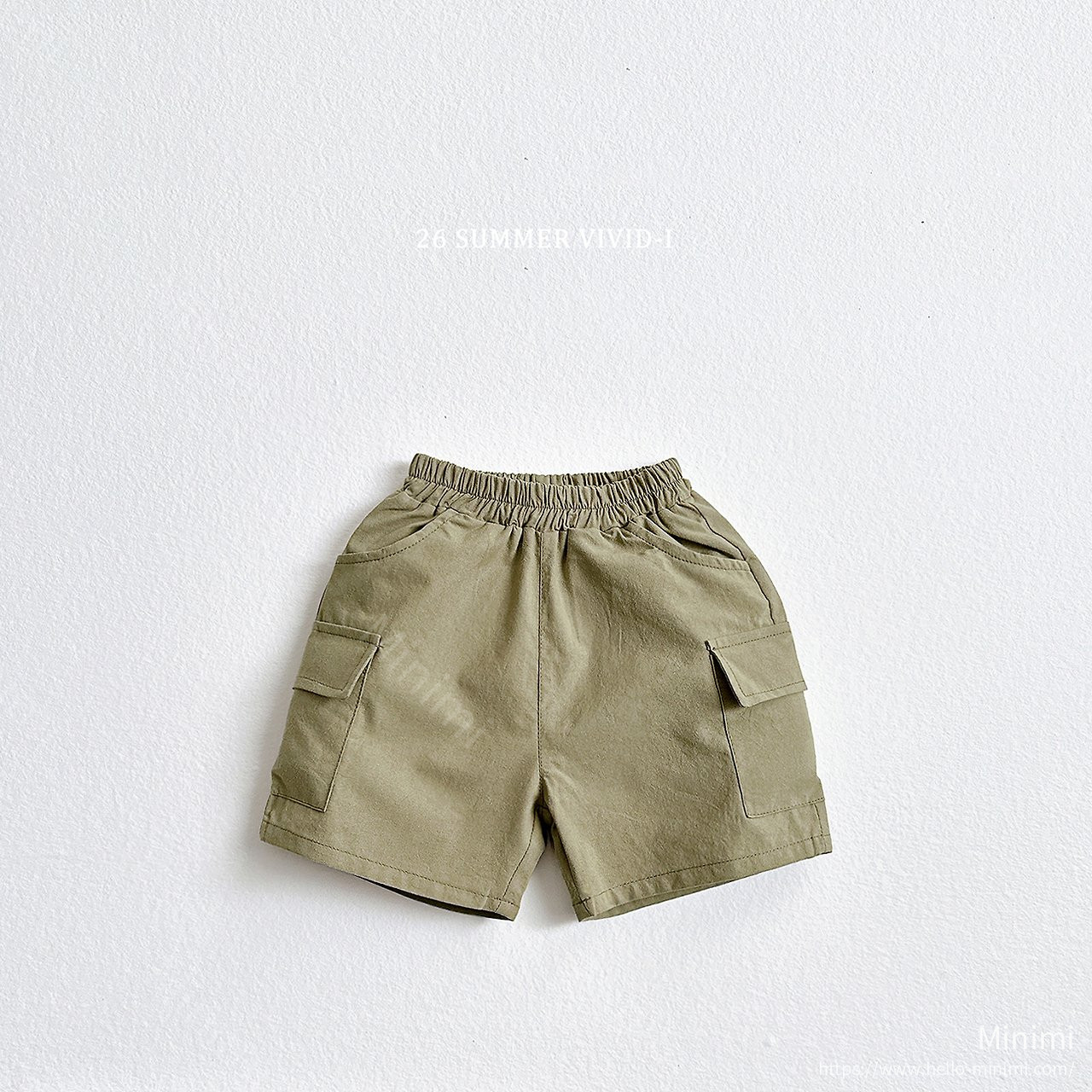 VIVID-I Cotton Cargo Shorts 細節圖 4