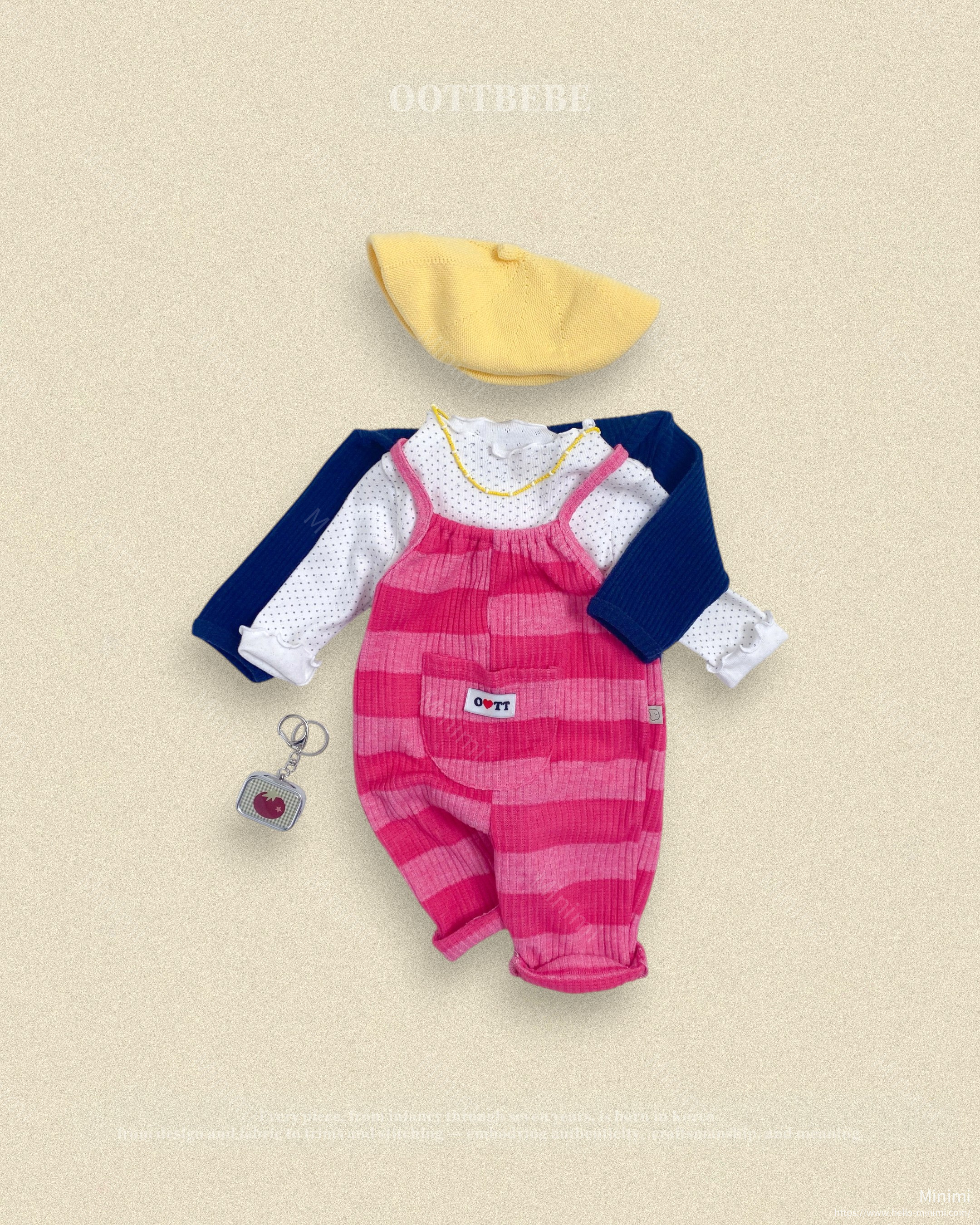 oott bebe Dot Ruffle T-shirt 細節圖 9