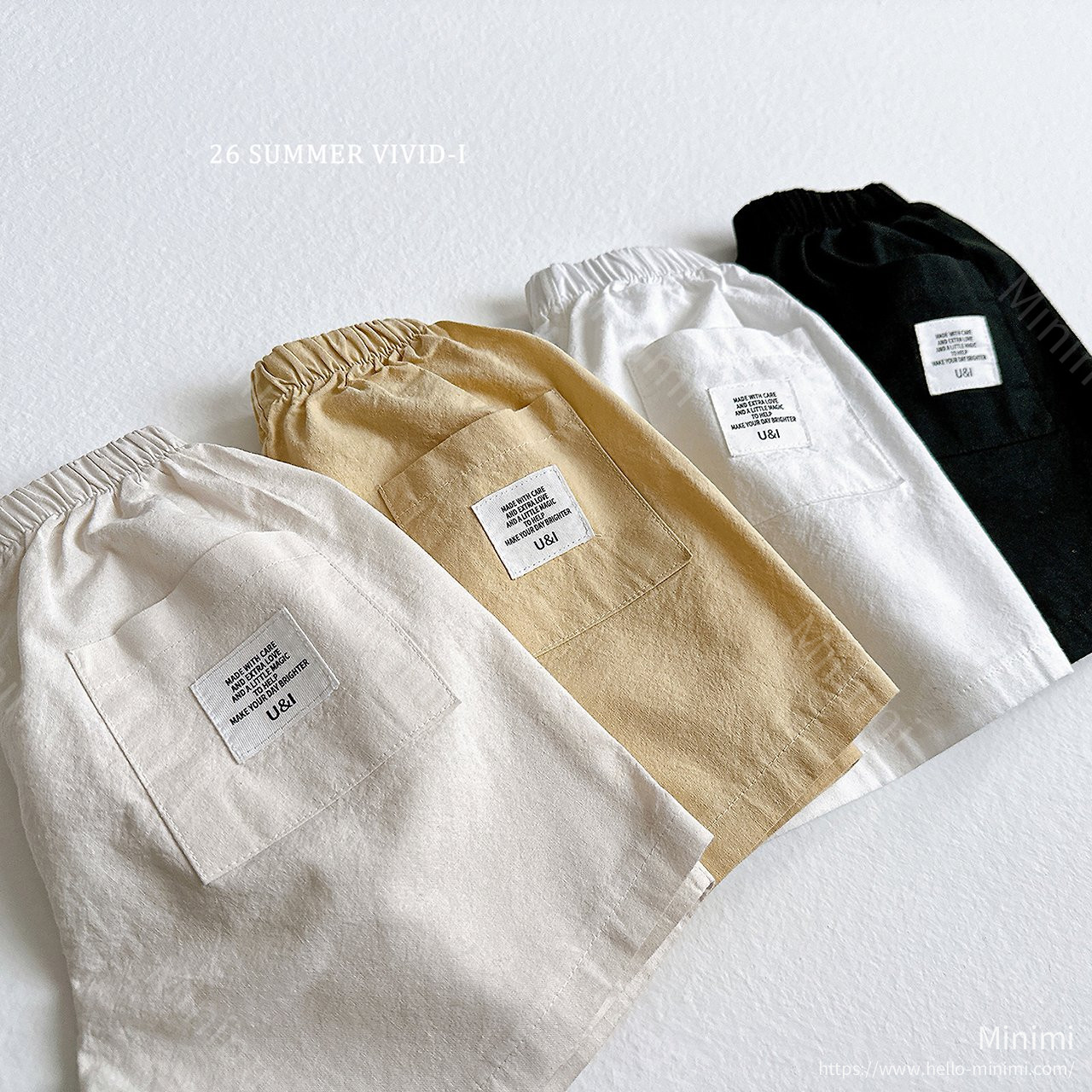 VIVID-I Label Linen Cotton Shorts 細節圖 19