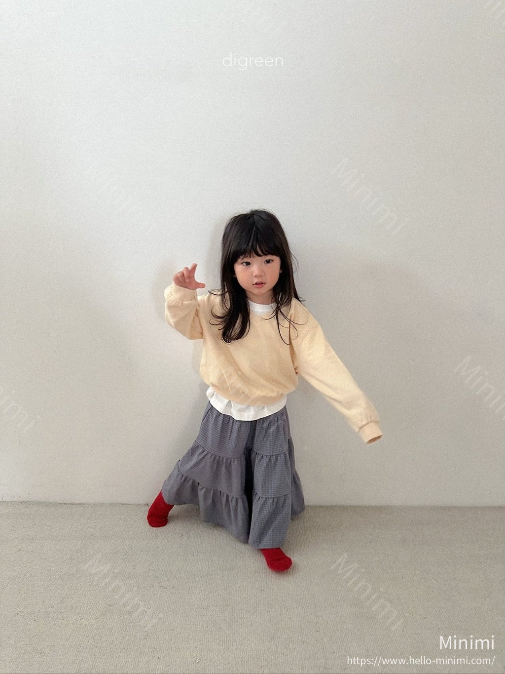 digreen Check Ruffle Skirt 細節圖 26