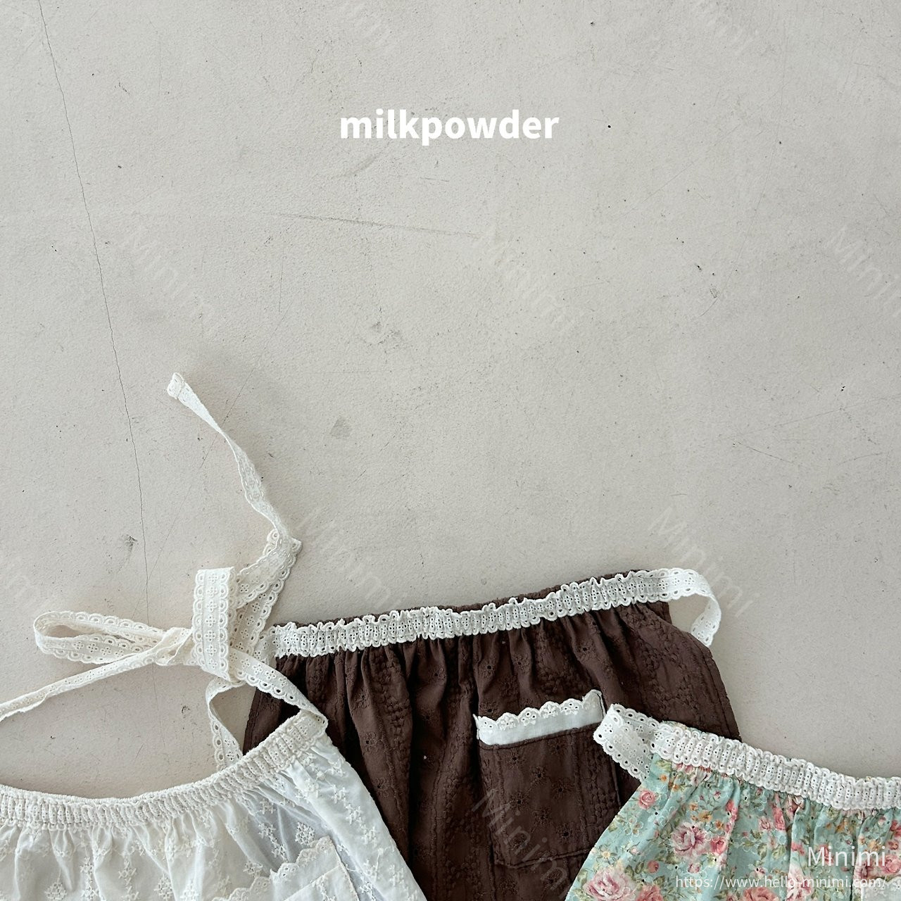 milkpowder Mimi Apron 細節圖 1