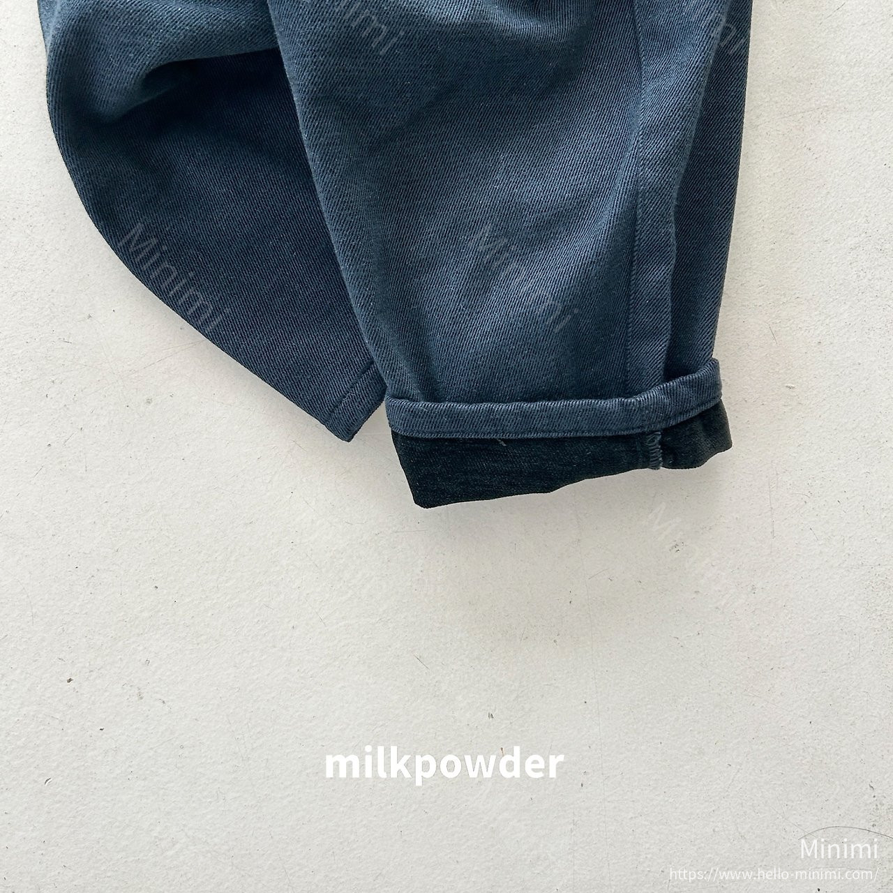 milkpowder Velvet Denim Pants 細節圖 4