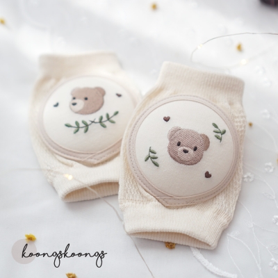 [Knee Pads] My Teddy Bear Organic Baby Knee Pads