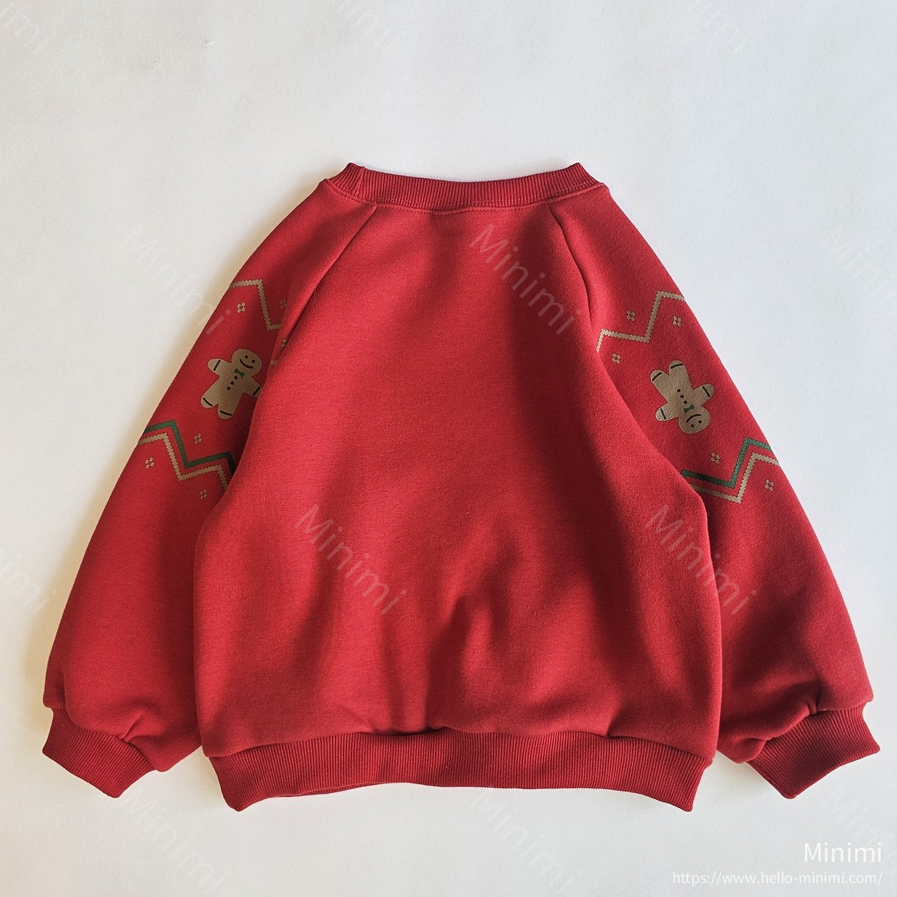 1st BLUE Christmas Rudolph Cookie Sweatshirt 細節圖 11