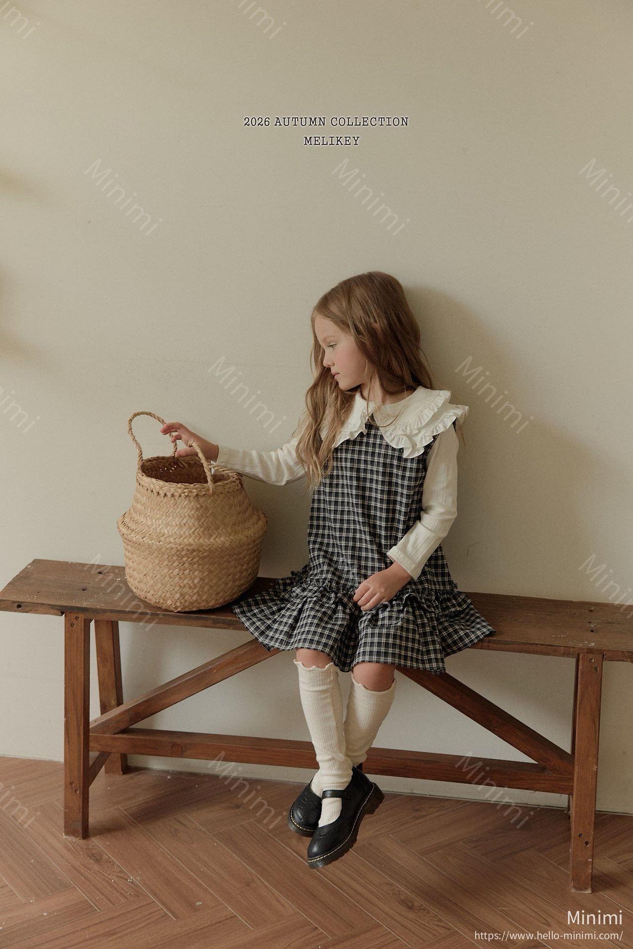 Melikey Check Frill Dress 細節圖 11