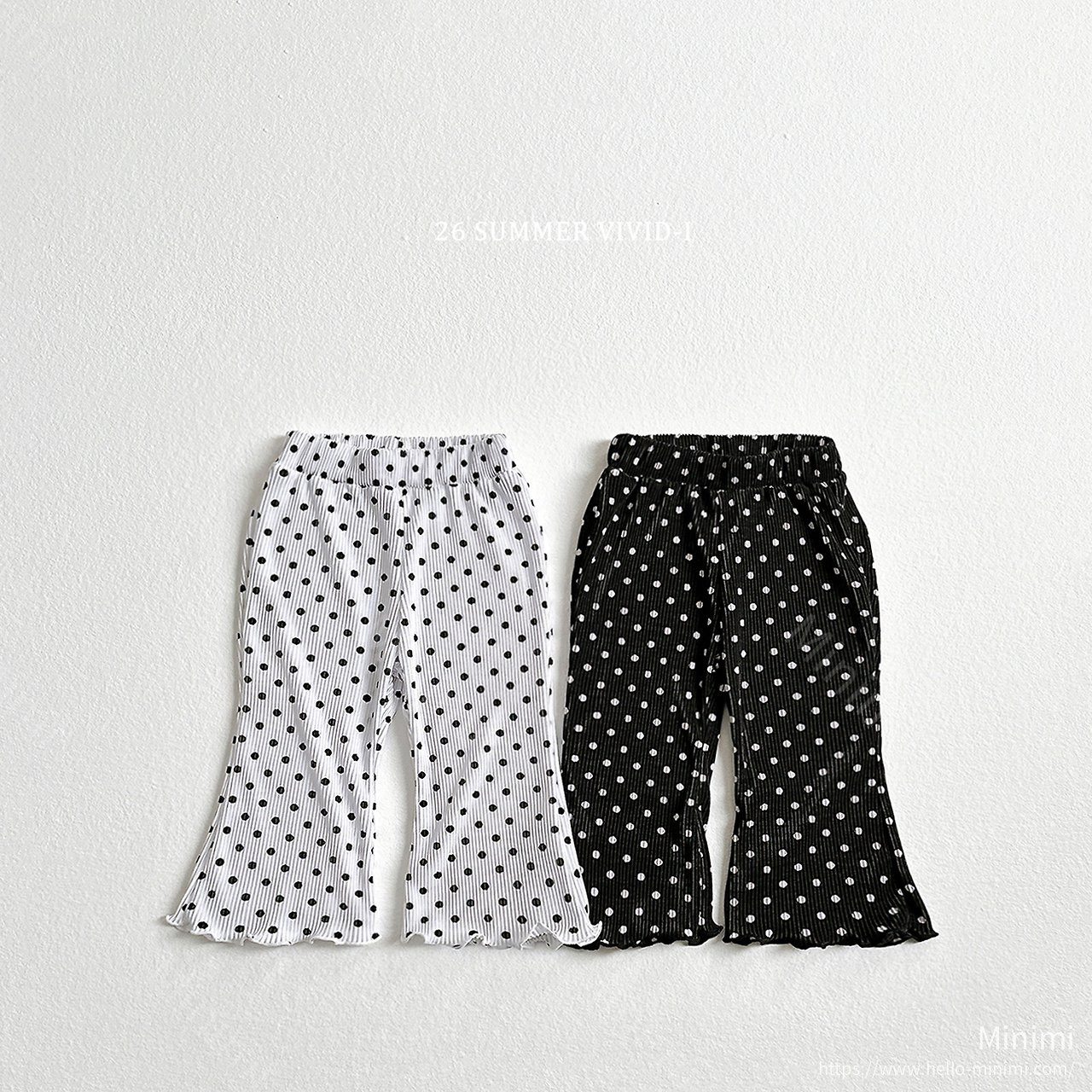 VIVID-I Color Pleats Flared Cropped Pants 細節圖 2