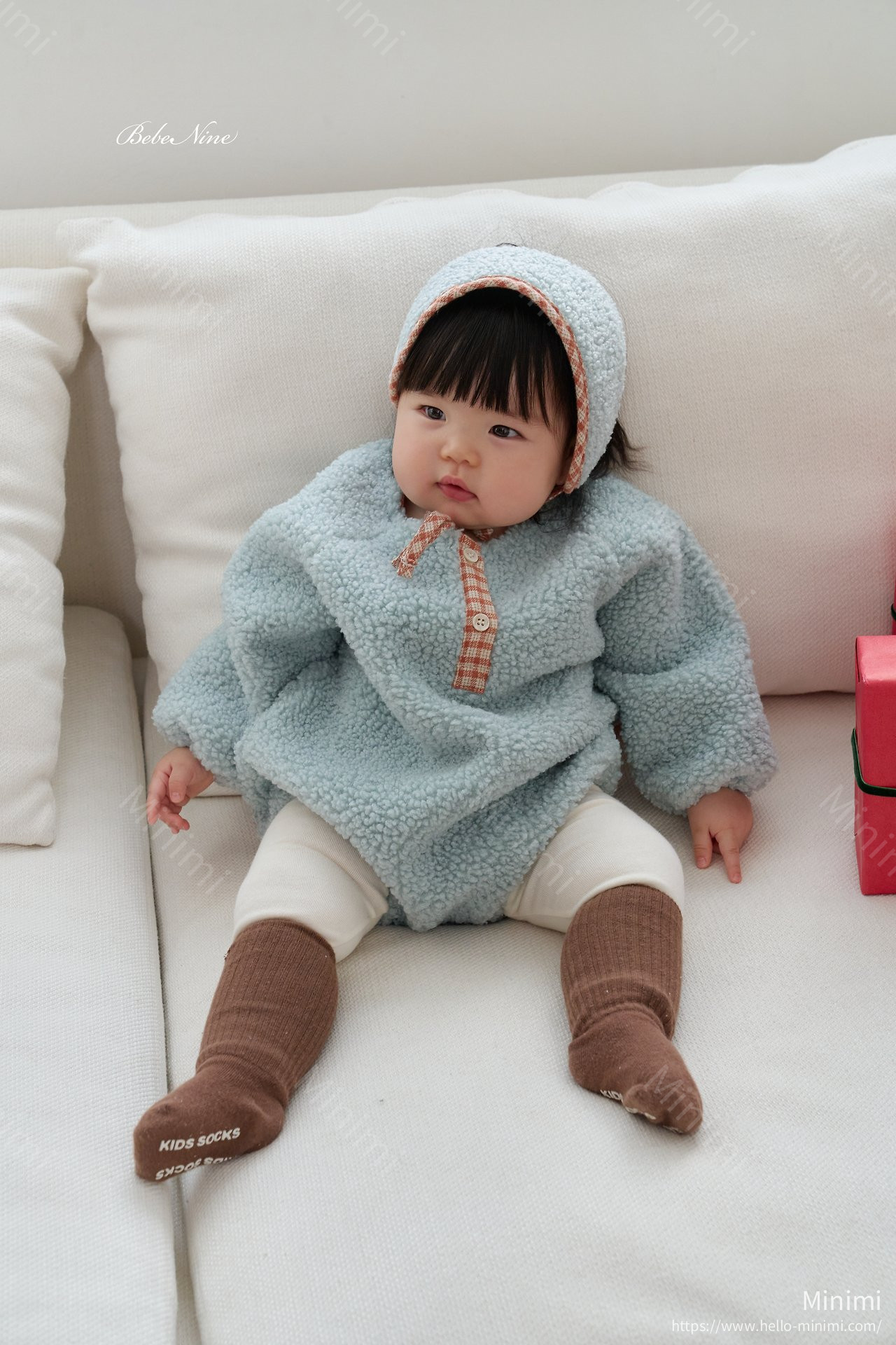 bebe nine Bichon Sweatshirt Romper 細節圖 7