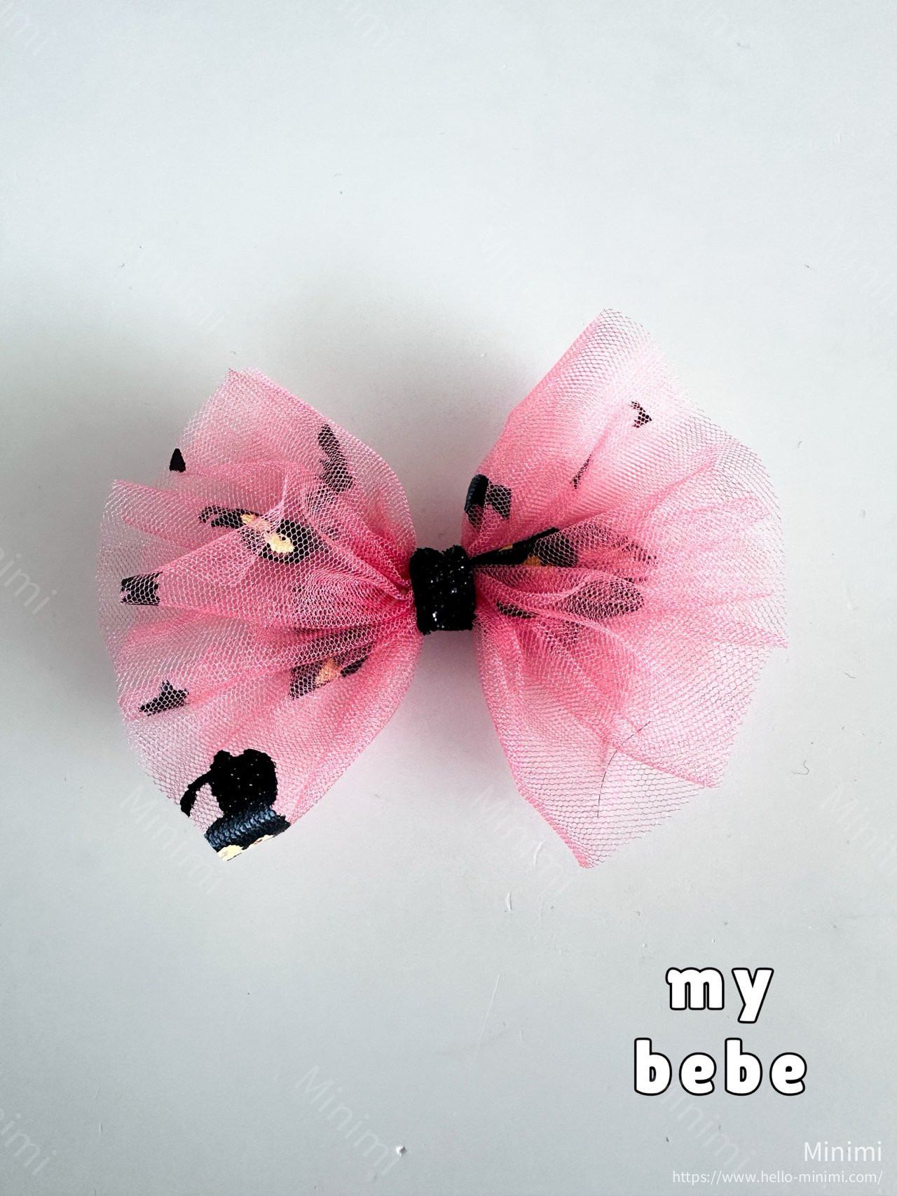my_bébé Halloween Mesh Hairpin 細節圖 5