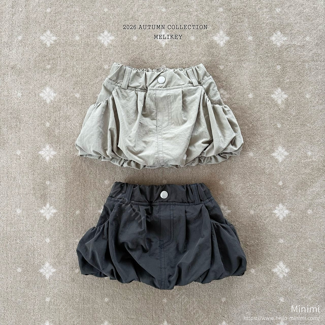 Melikey Shirring Pumpkin Skirt 細節圖 1
