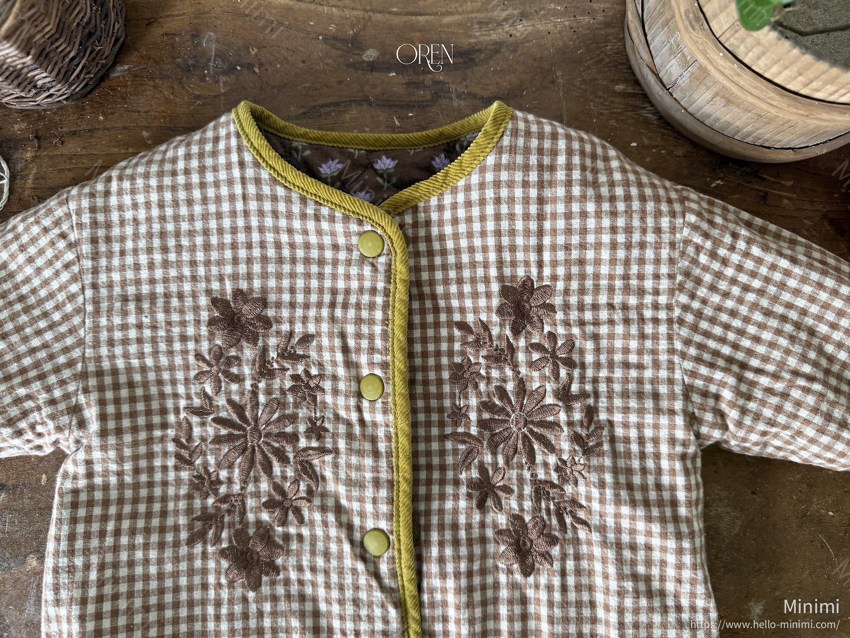 Oren Breeze Check Padded Jumper 細節圖 17