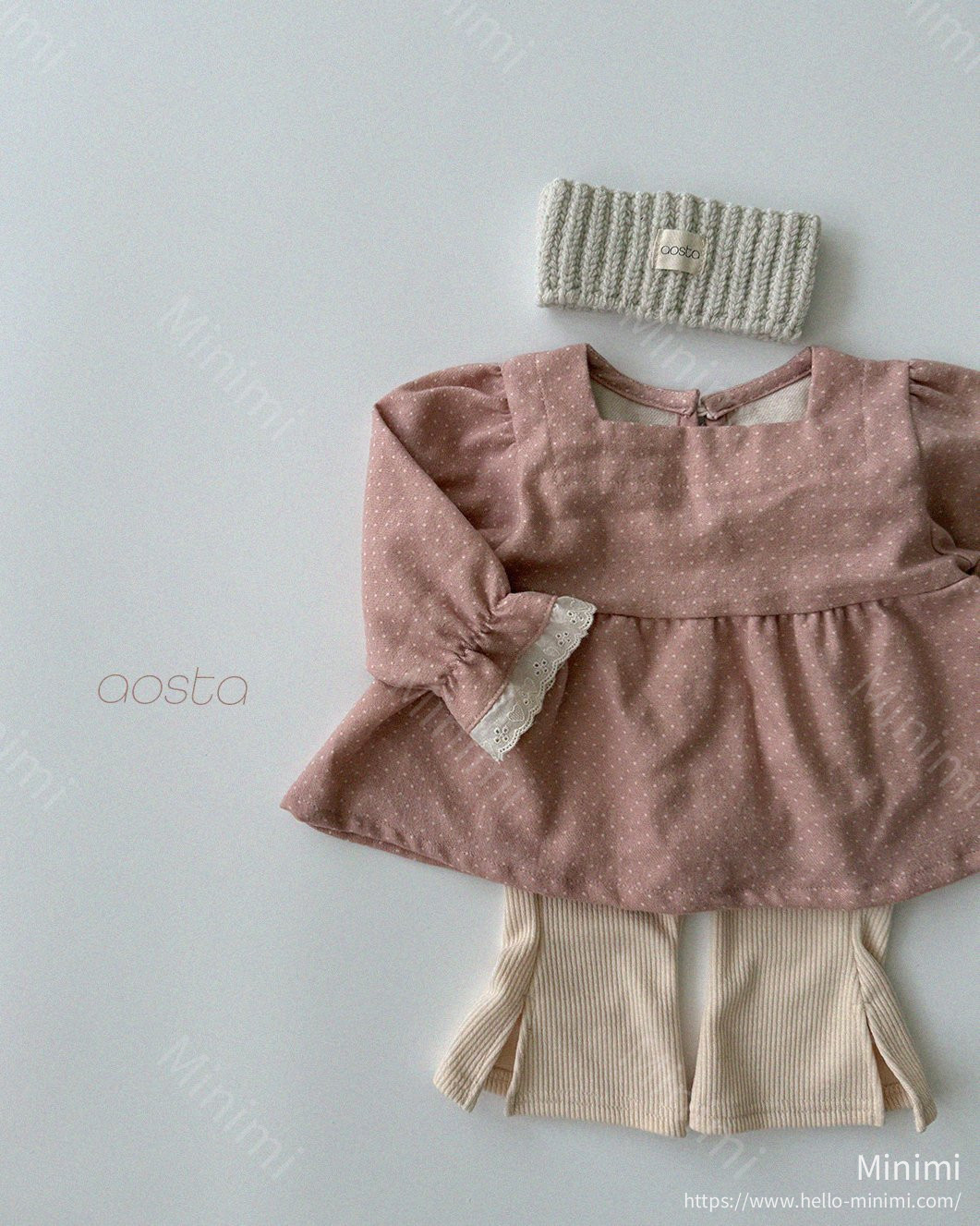 Aosta atelier Milk Dot Blouse 細節圖 30