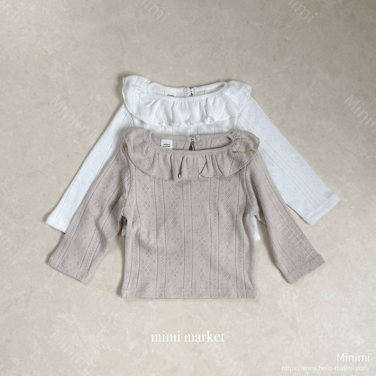 mimi-market Winter Collar T-shirt 細節圖 17