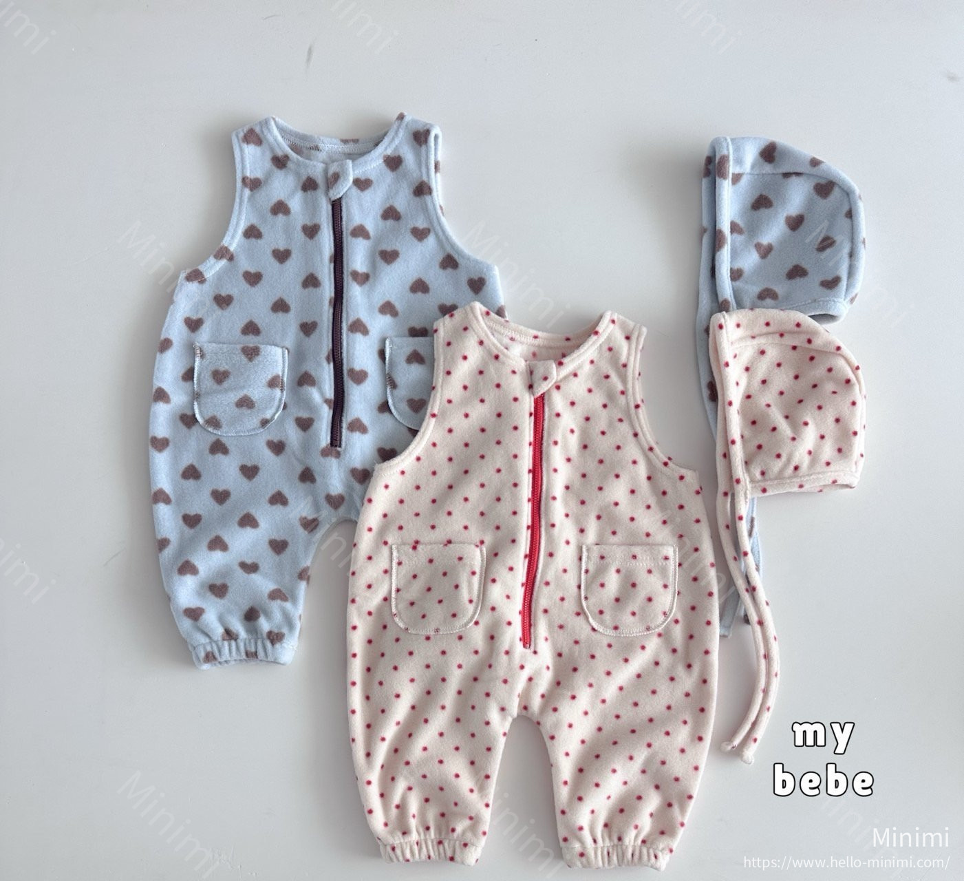 my_bébé Powder Overall Set 細節圖 2