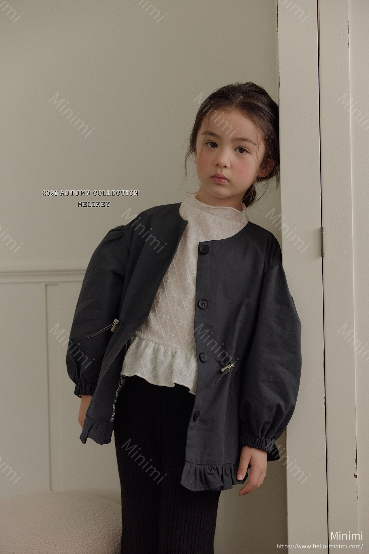 Melikey Momo Frill Trench Coat 細節圖 39
