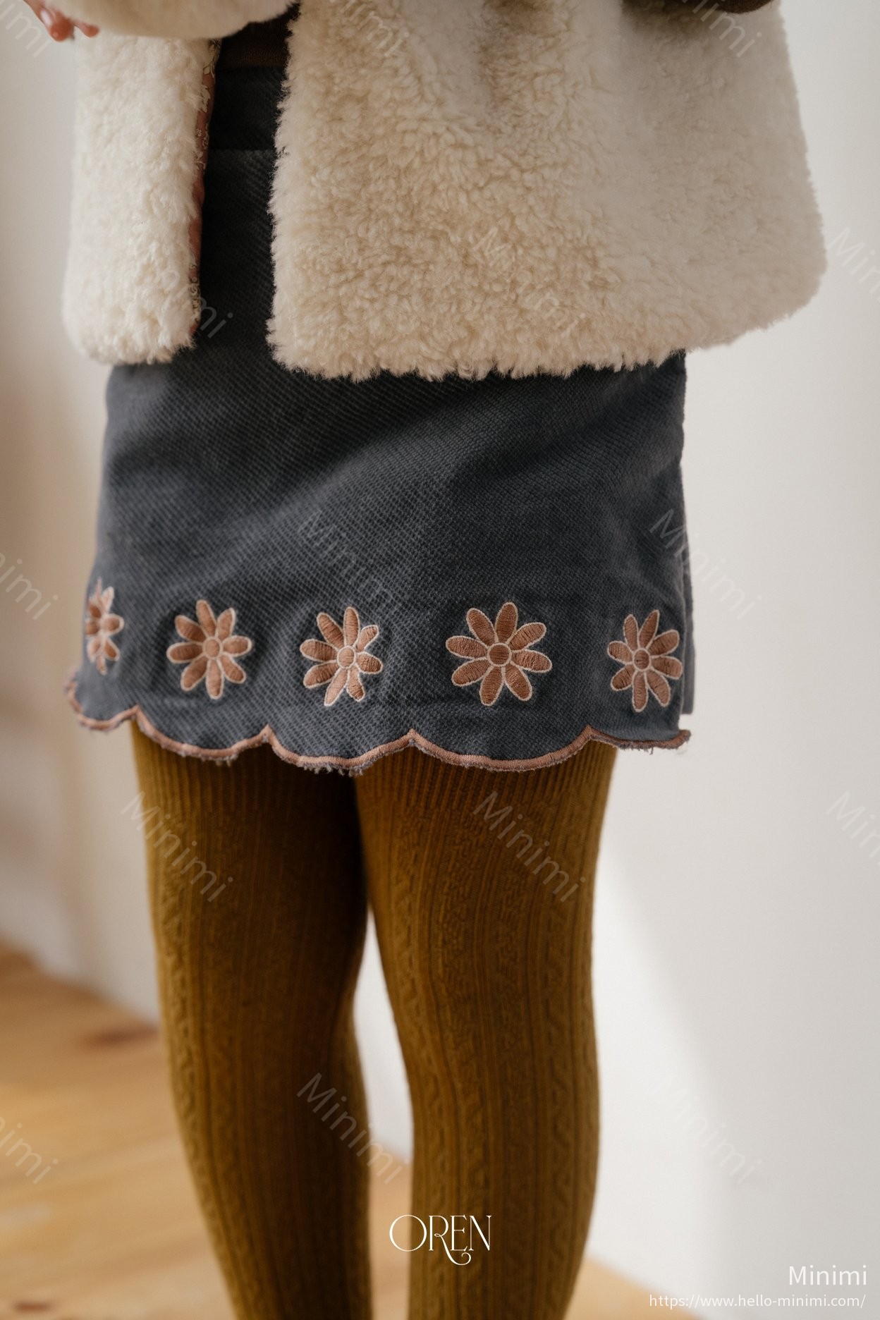 Oren Bella Embroidery Culotte Pants 細節圖 2
