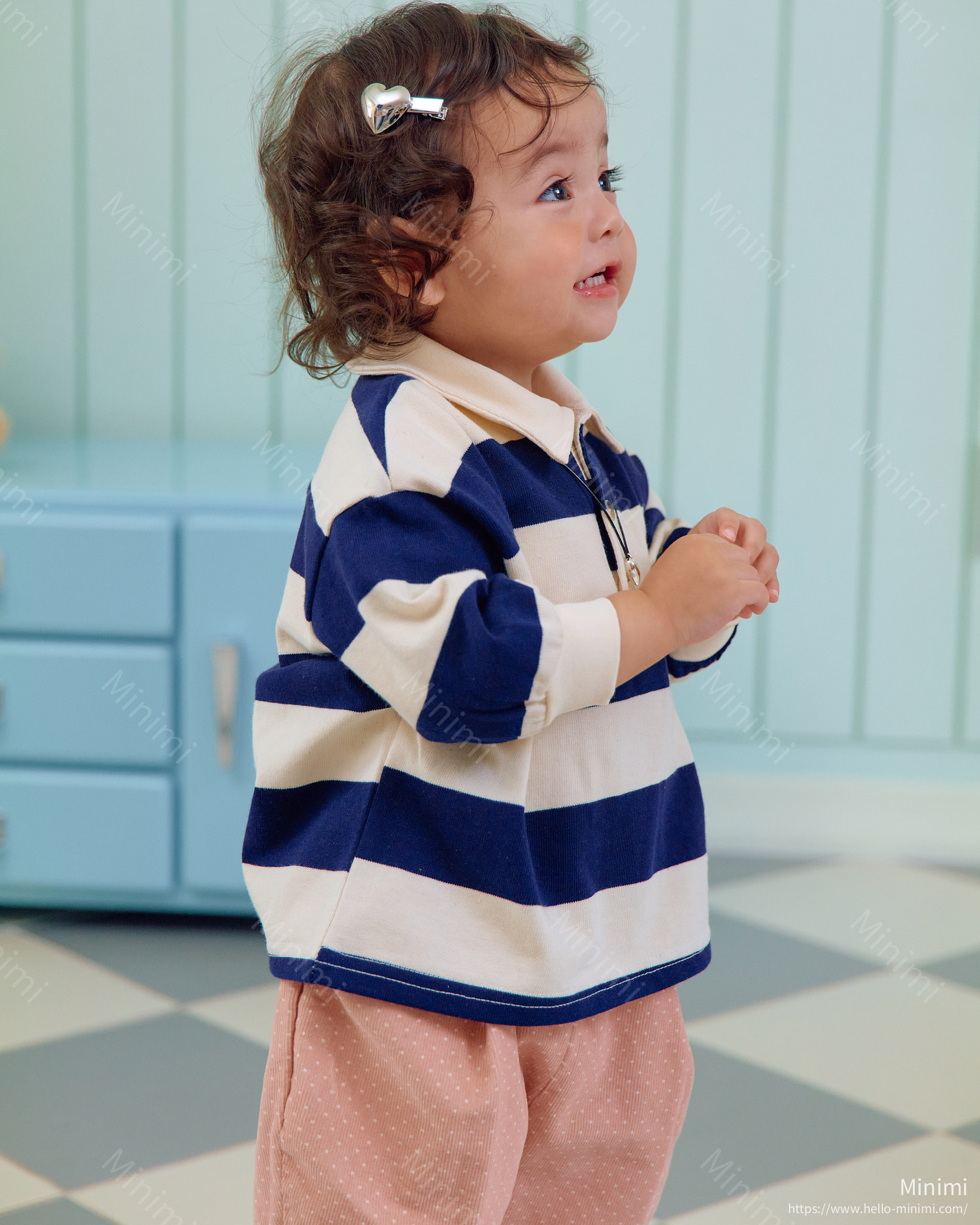 oott bebe Play Rugby Collar T-shirt 細節圖 36