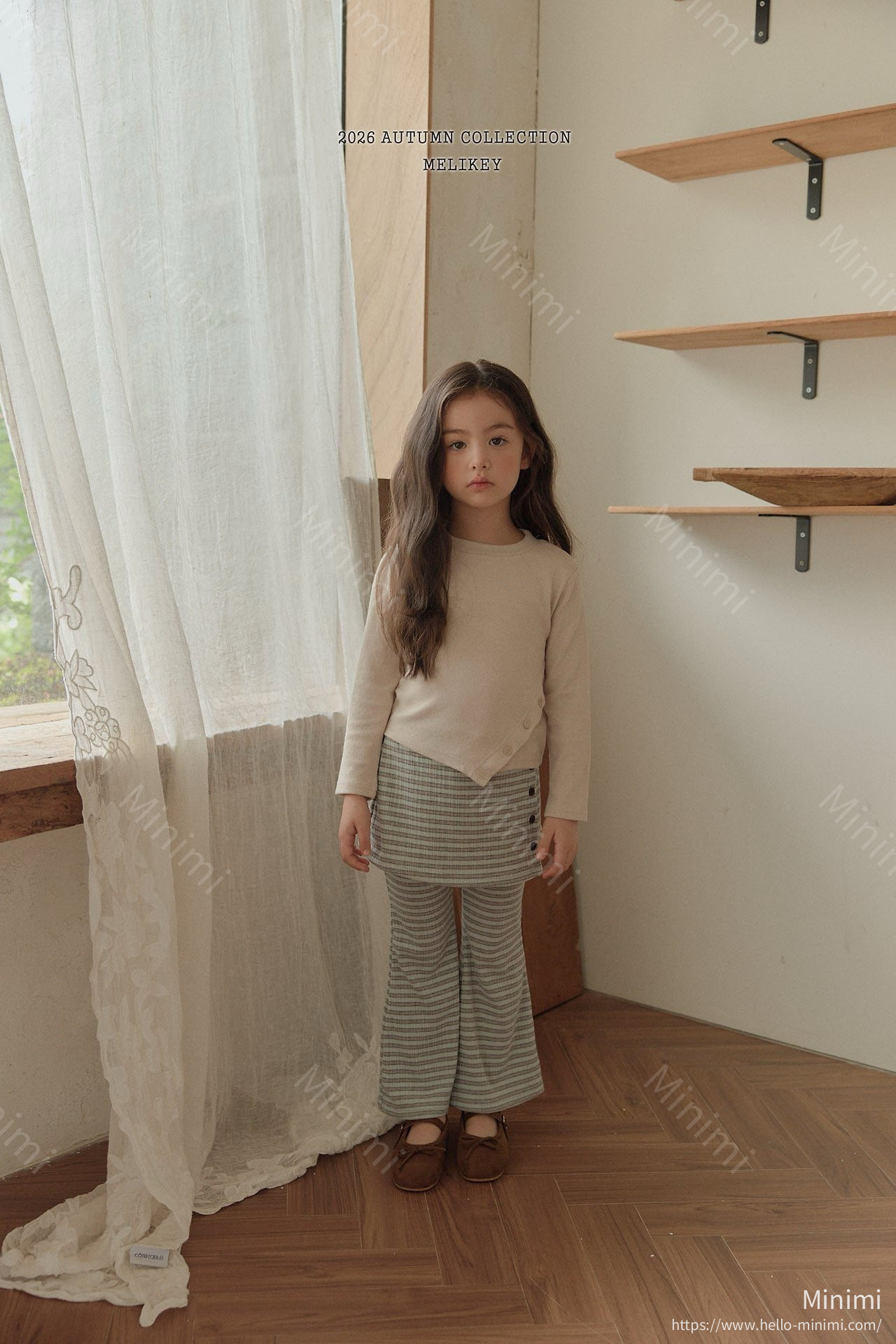 Melikey Button Wrap Bootcut Pants 細節圖 22