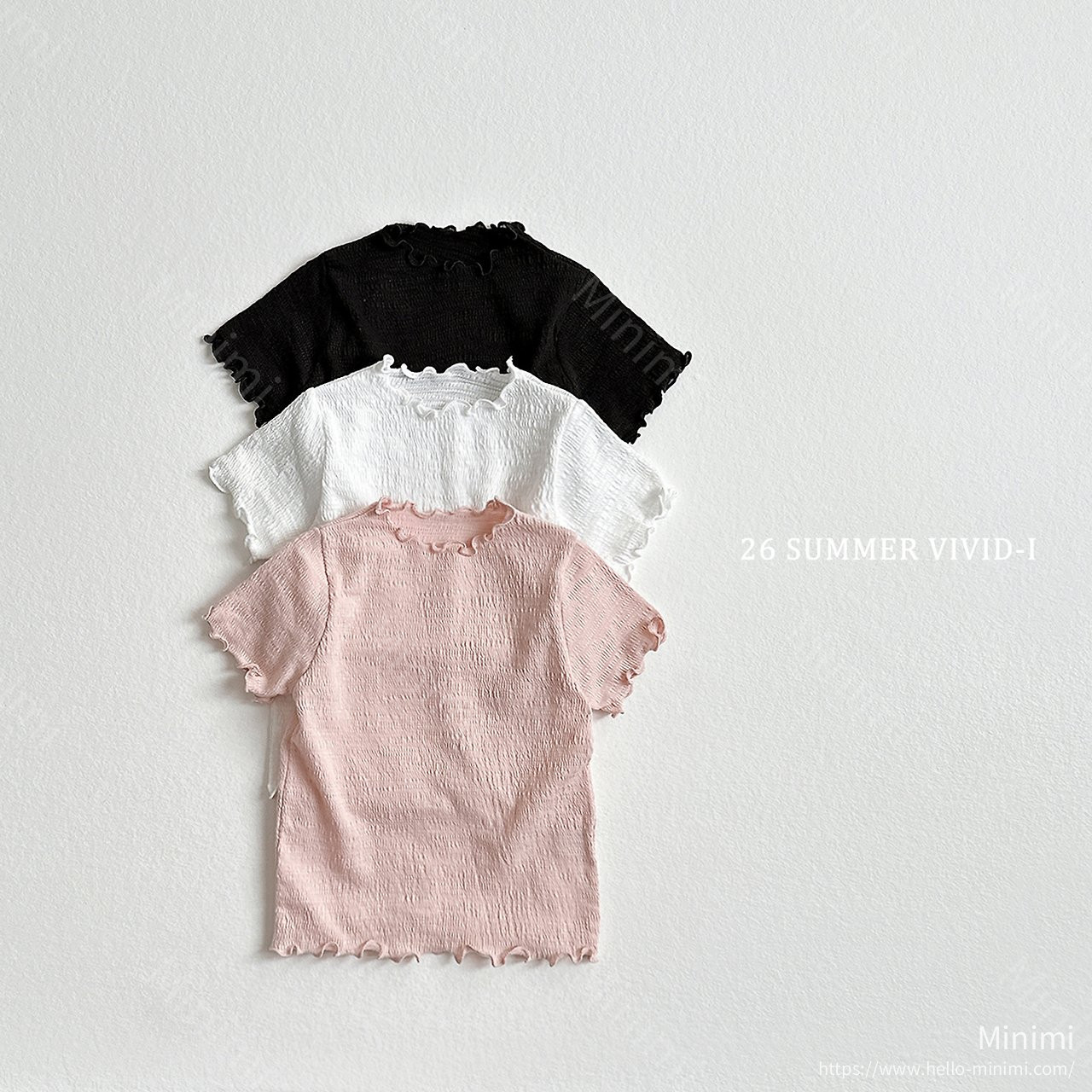 Yoryu Slub Fluted T-Shirt