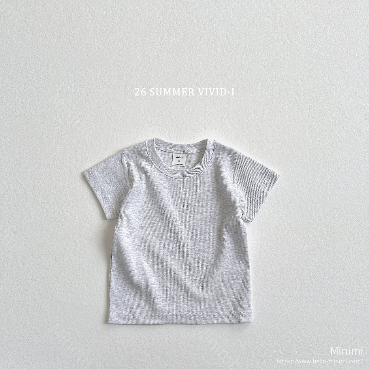 VIVID-I Ribbed Label T-Shirt 細節圖 3