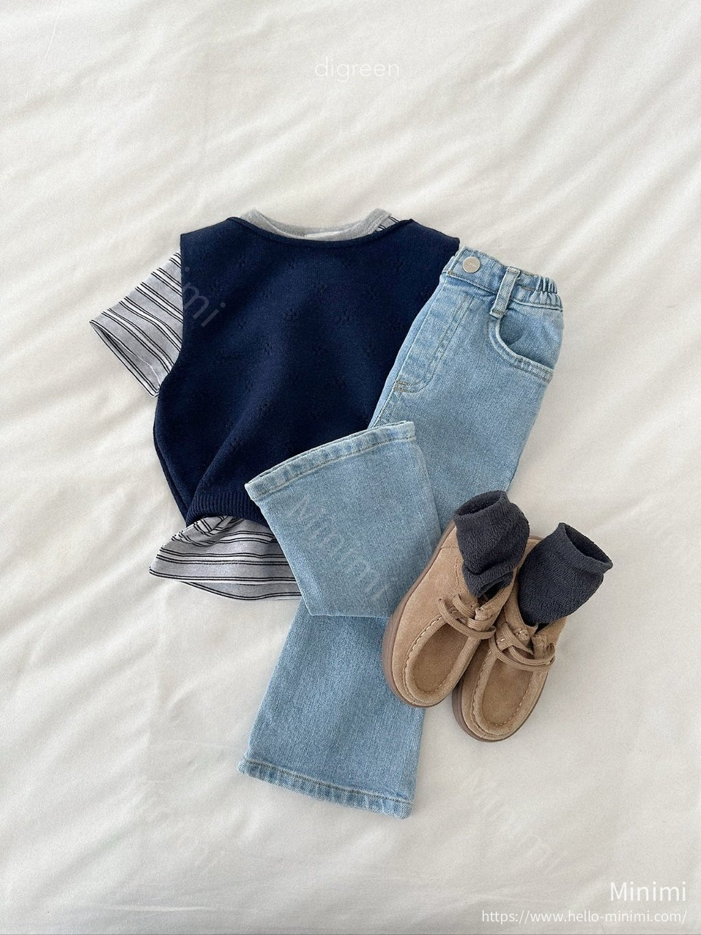 digreen Bootcut Denim Pants 細節圖 14