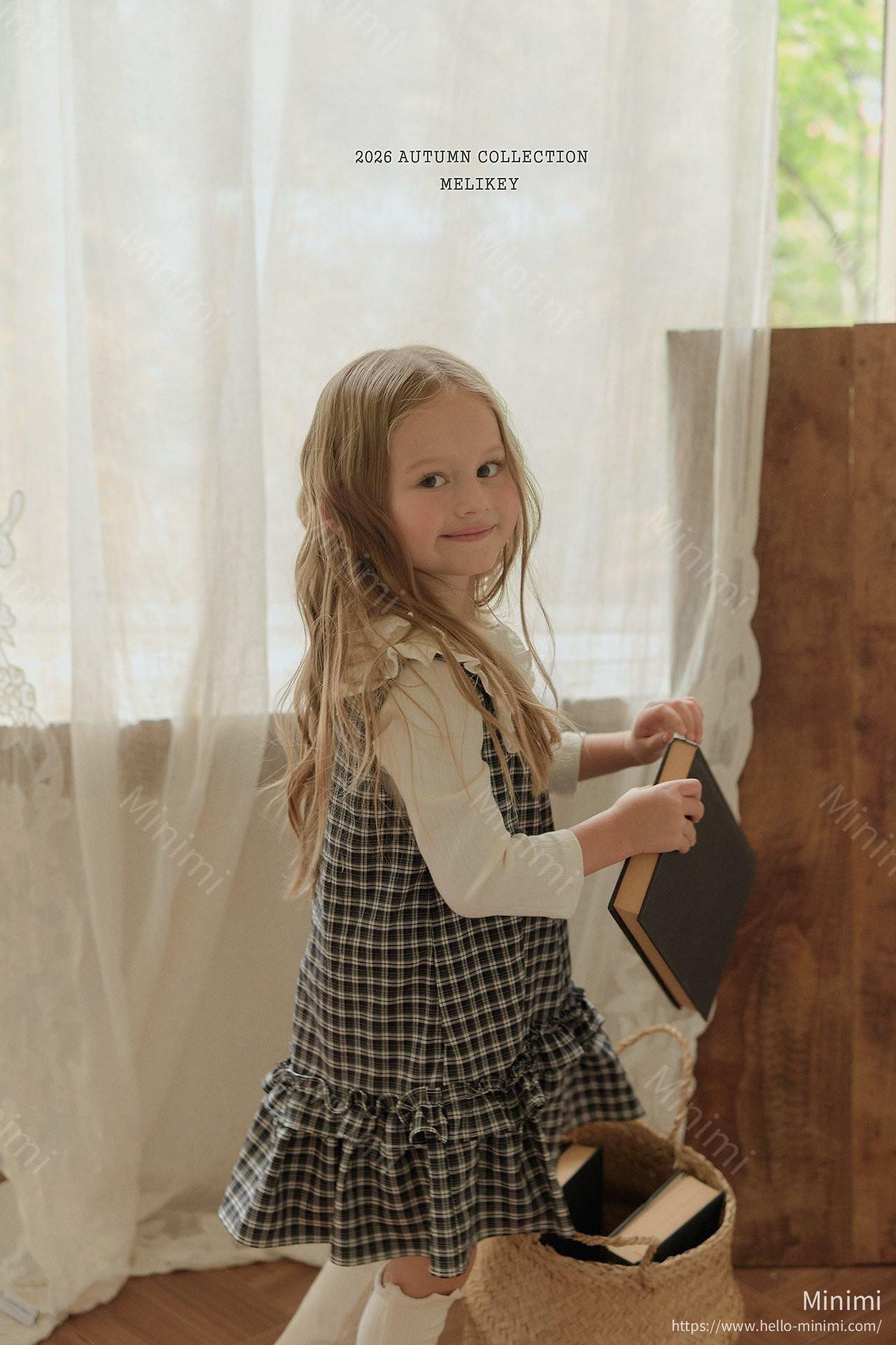 Melikey Check Frill Dress 細節圖 14