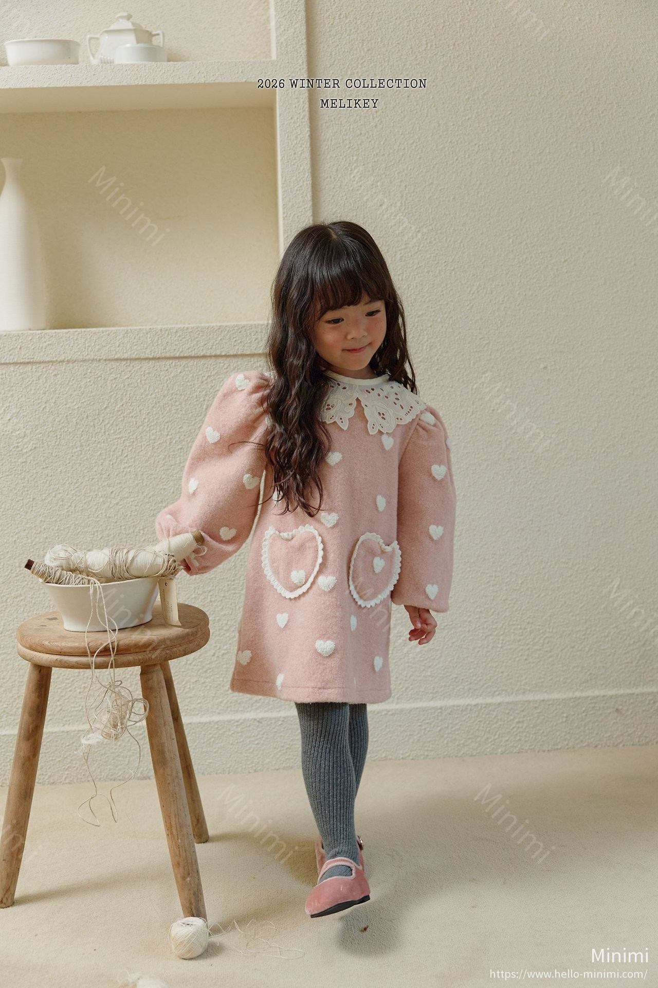 Melikey Two Heart Dress 細節圖 16