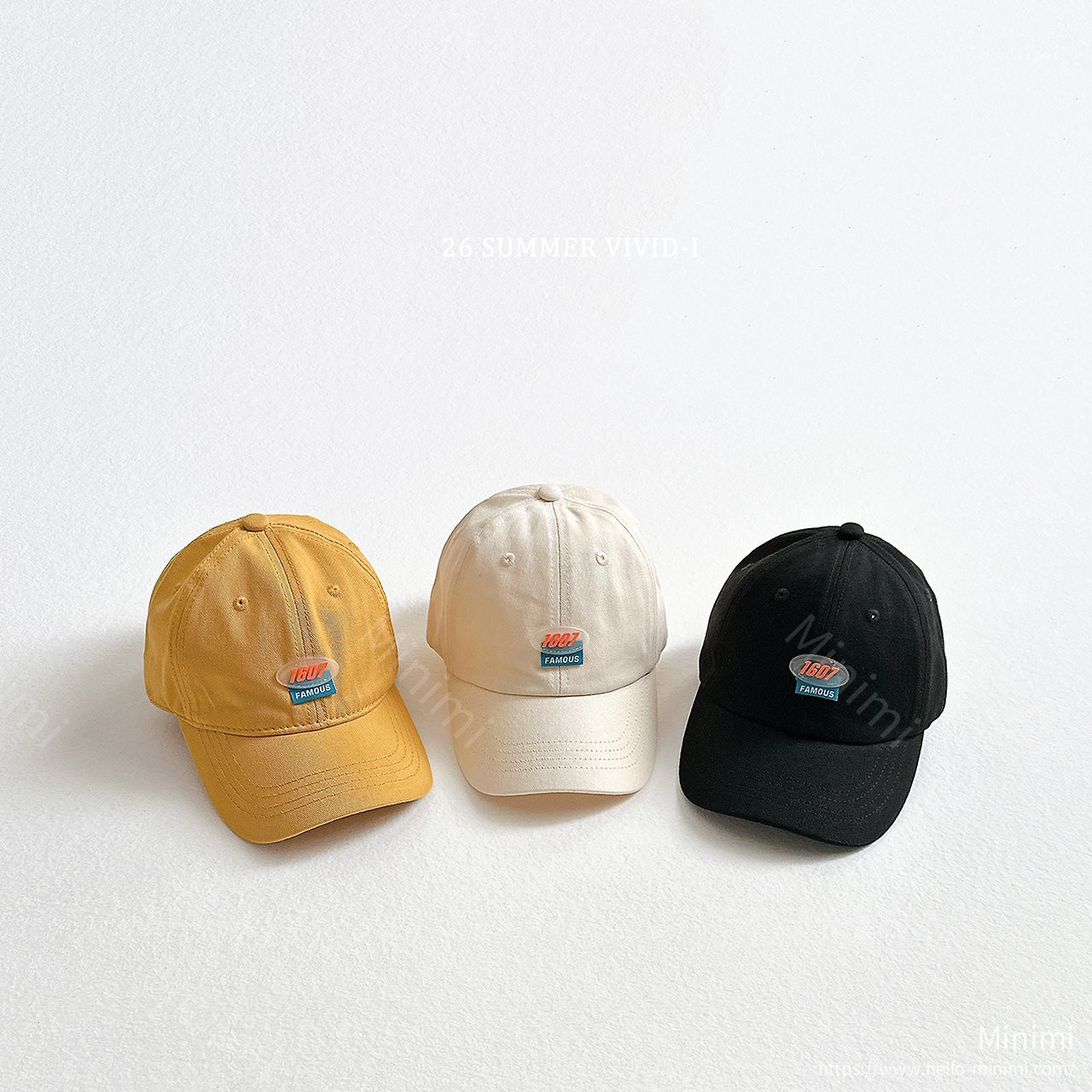 VIVID-I 1607 Ball Cap - 韓國童裝代購主圖