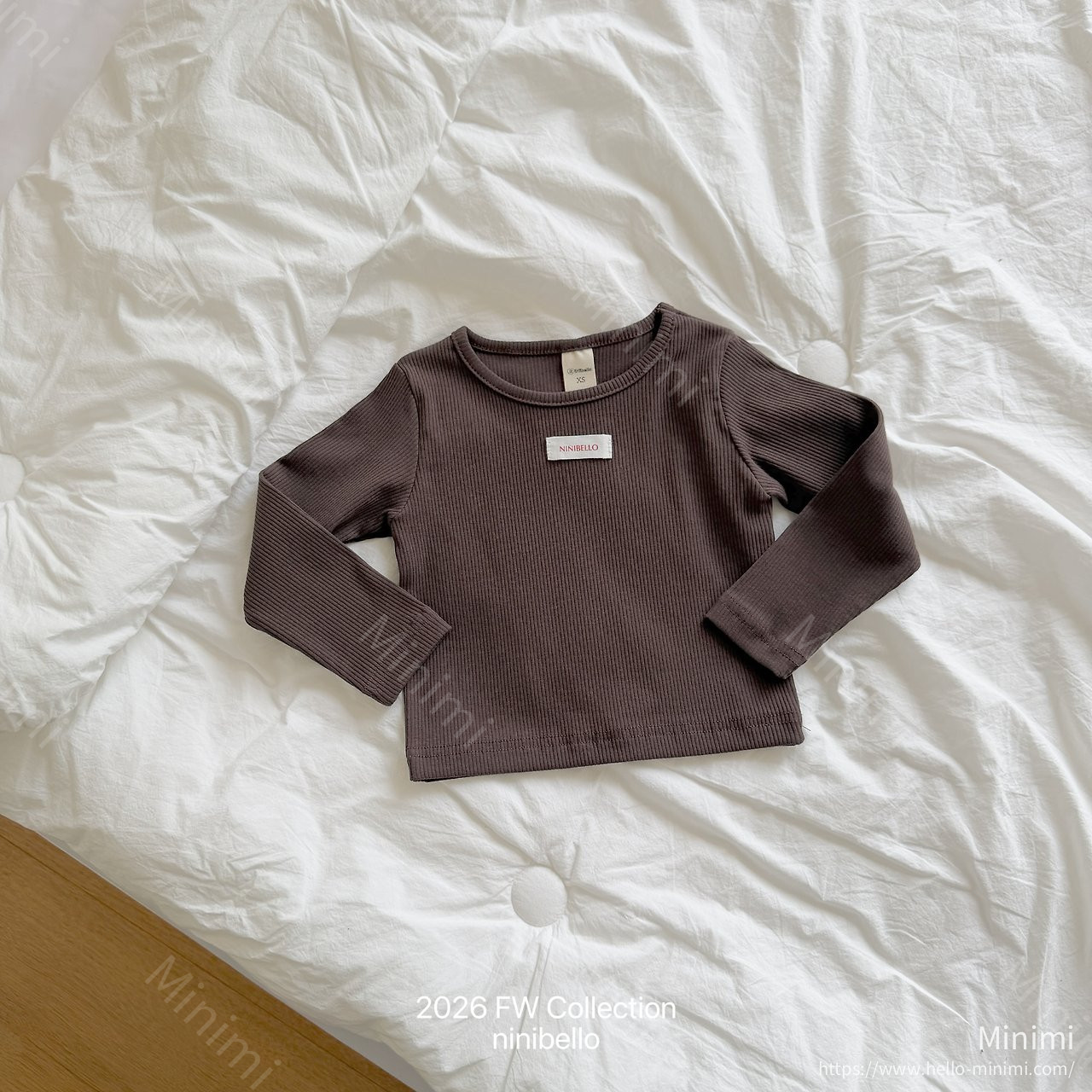 ninibello Vive Ribbed T-shirt 細節圖 6