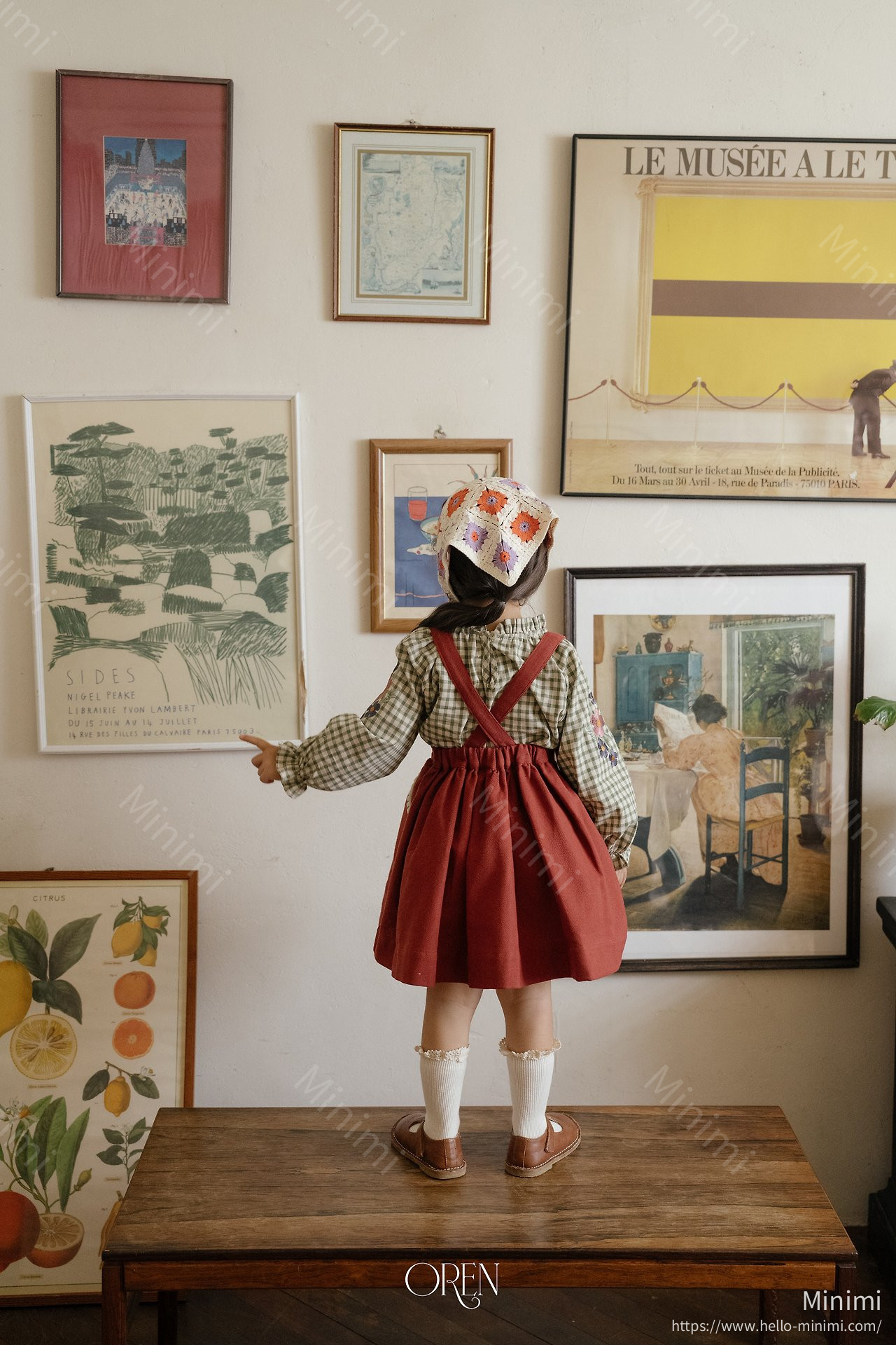 Oren Autumn Bloom Jumper Skirt 細節圖 57
