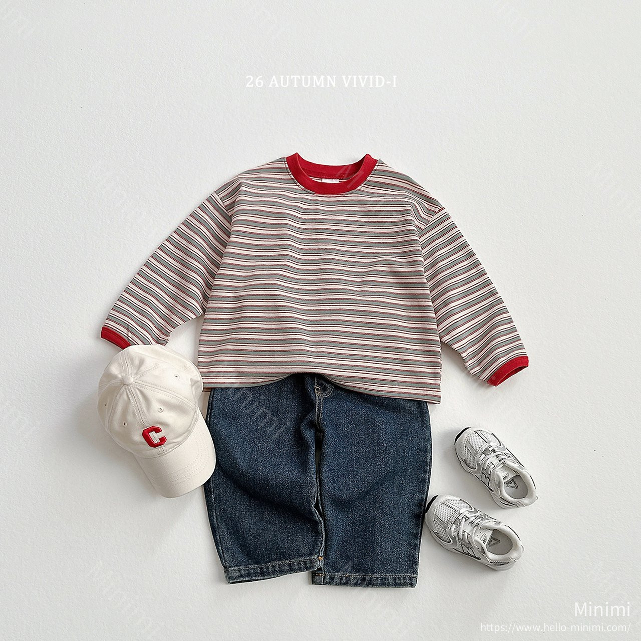 VIVID-I Color Block Multi Stripe T-shirt 細節圖 12