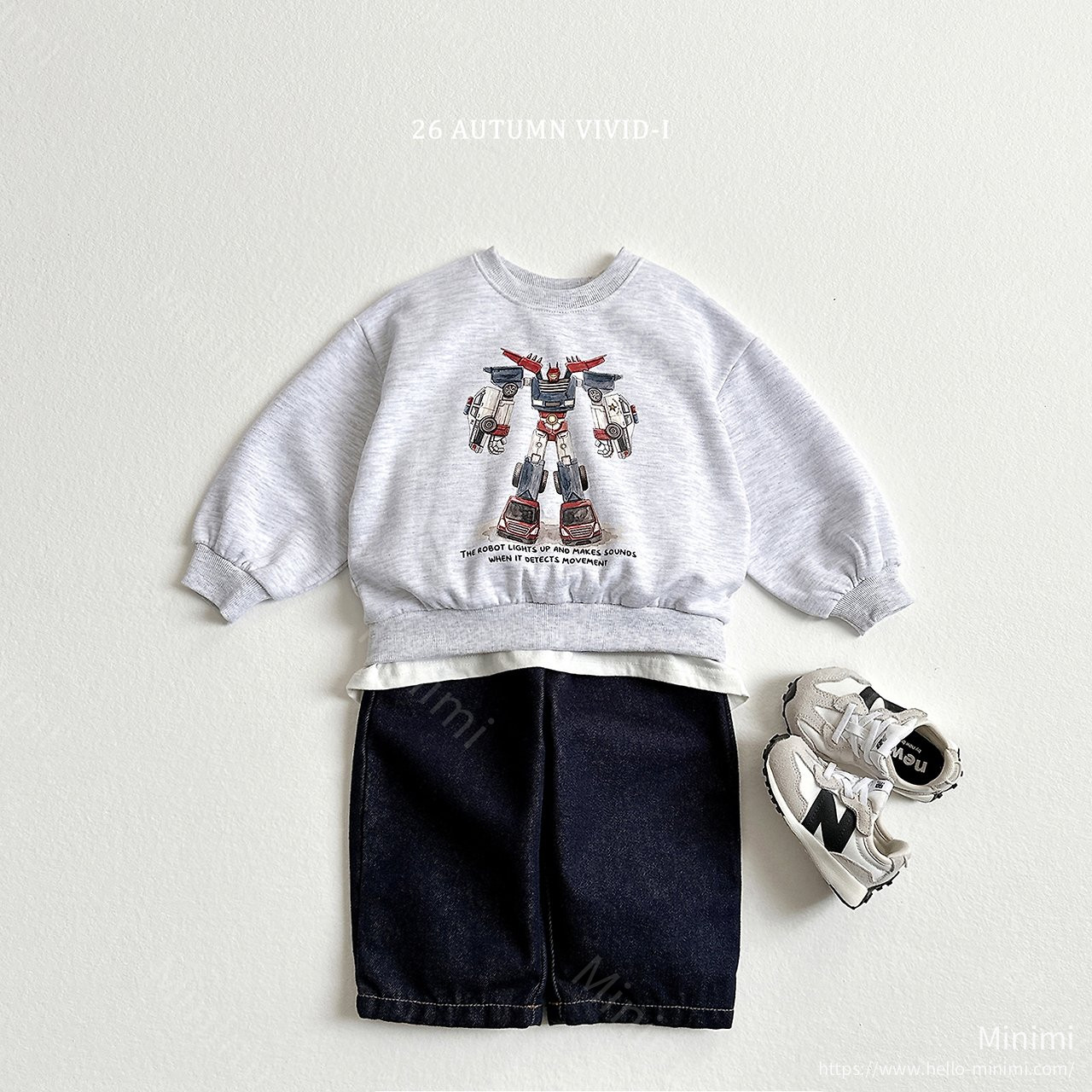 VIVID-I Vintage Robot Sweatshirt 細節圖 10
