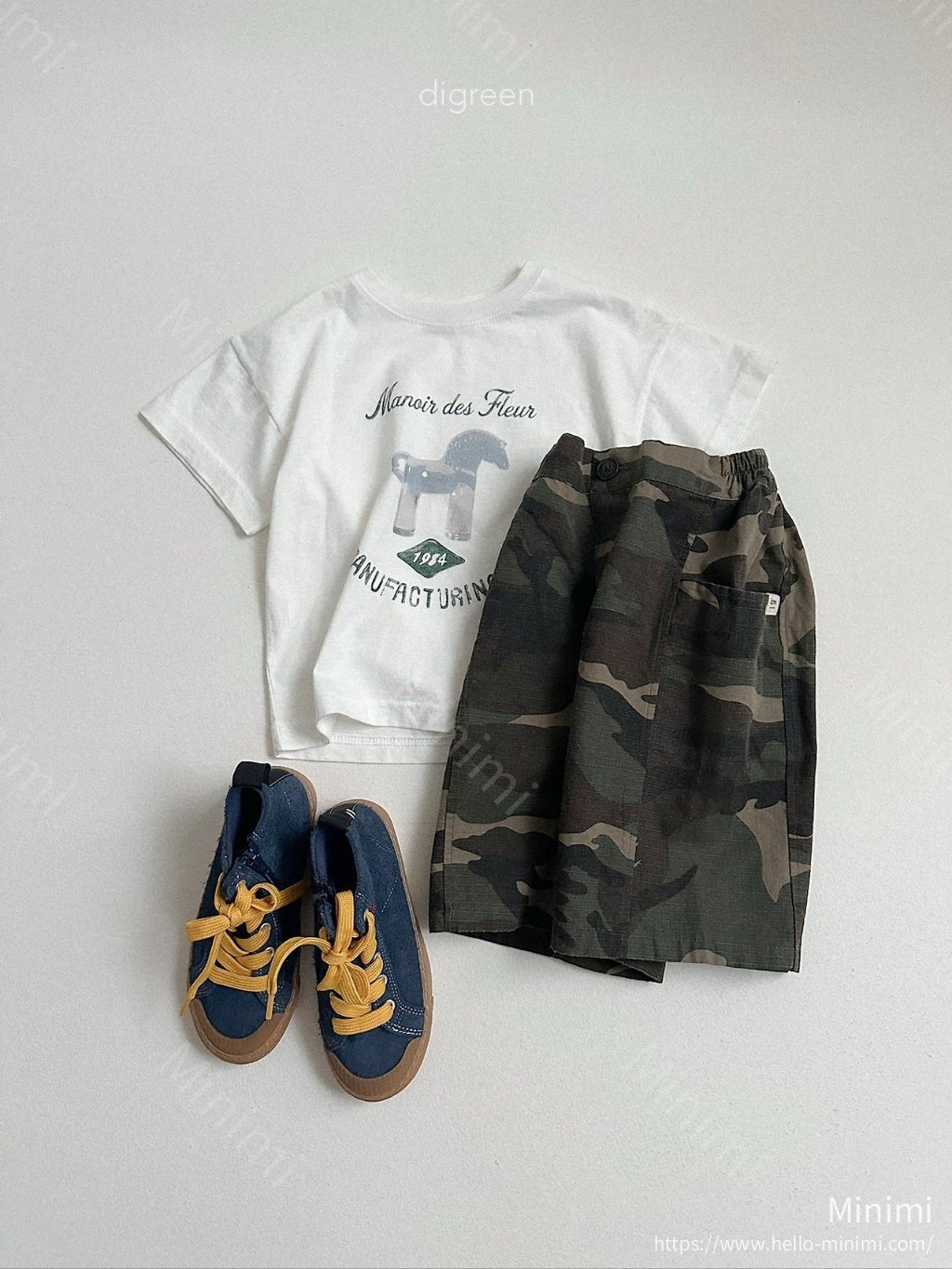 digreen Camo Bermuda 細節圖 6