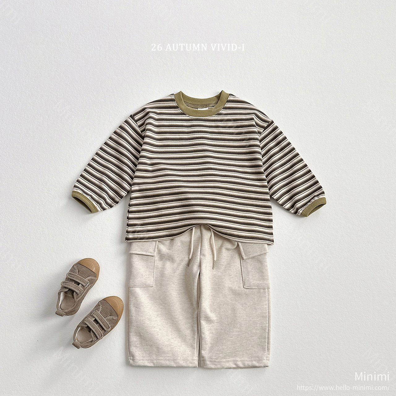 VIVID-I Color Block Multi Stripe T-shirt 細節圖 5