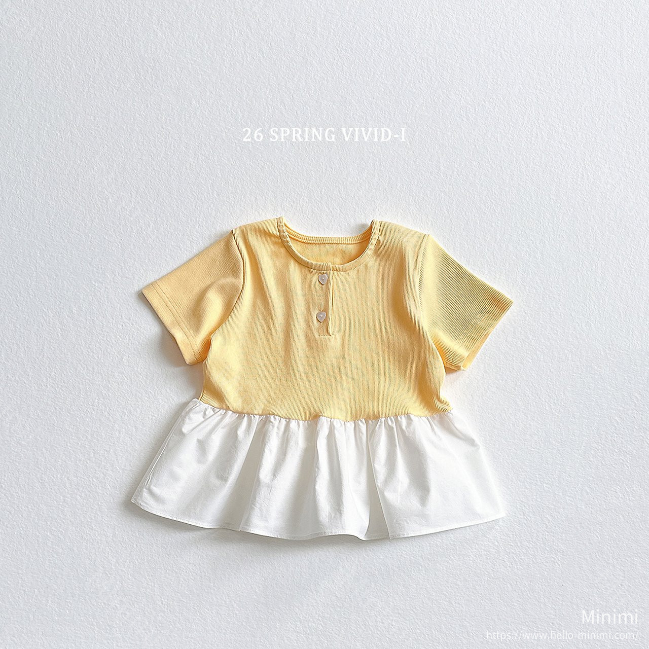 VIVID-I Mini Ribbed Dress T-Shirt 細節圖 2