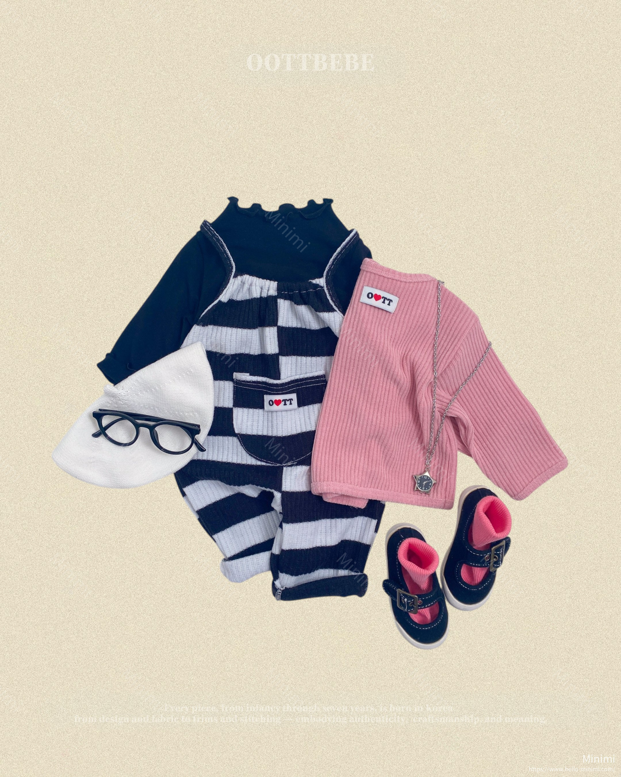 oott bebe Pastel Ruffle T-shirt 細節圖 14