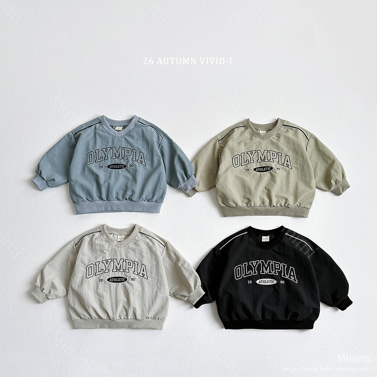 VIVID-I Rustling Olympia Sweatshirt 韓國童裝現貨
