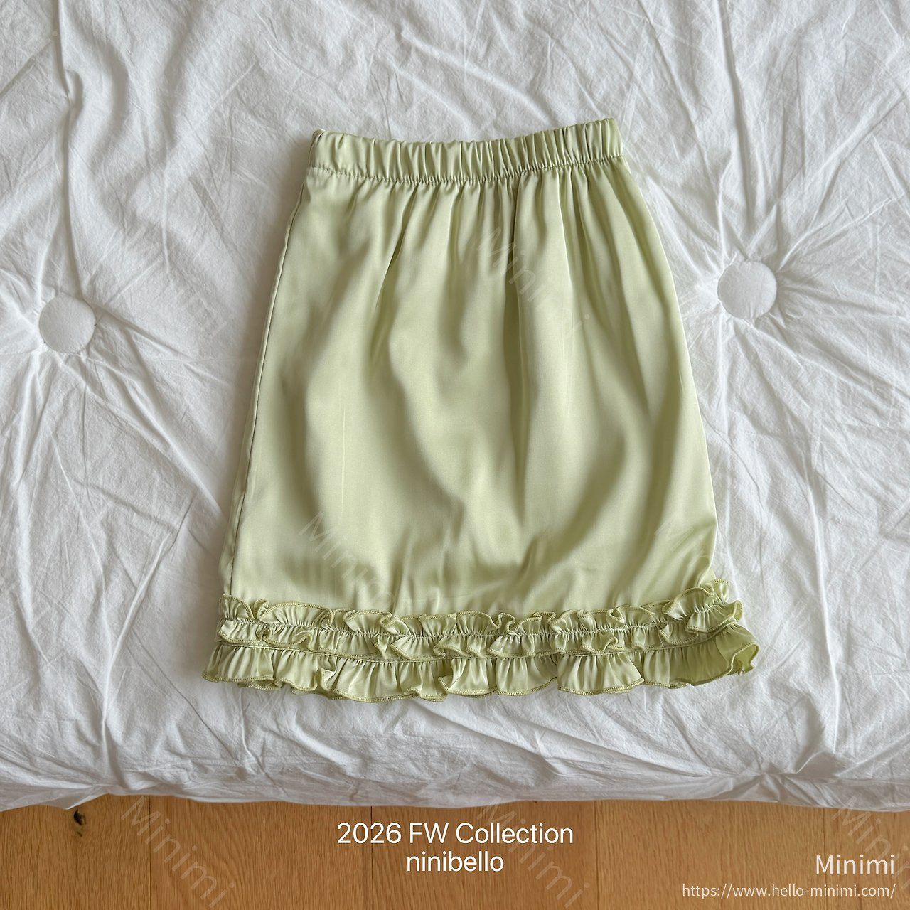 ninibello Miko Satin Skirt 細節圖 6