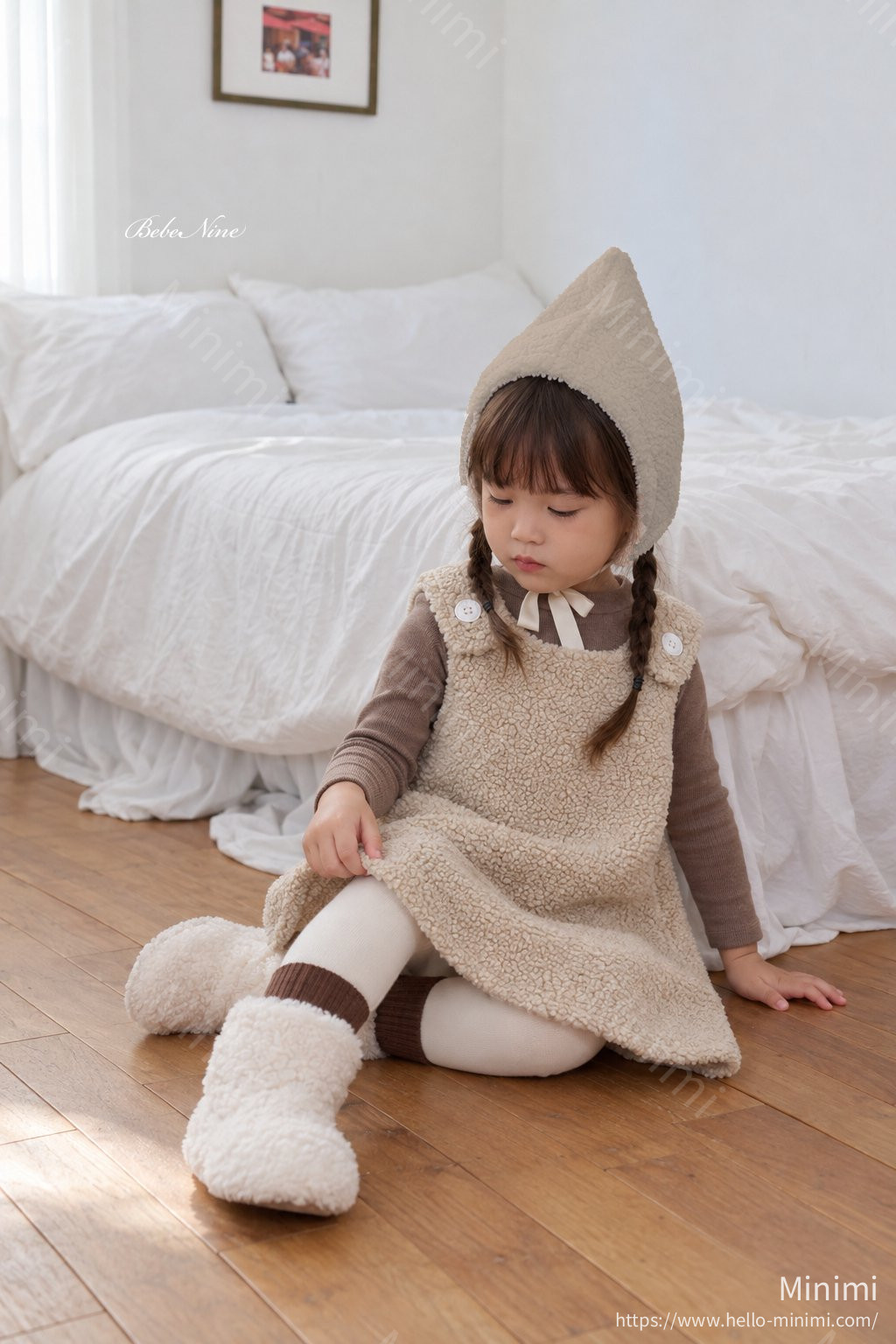 bebe nine Poodle Pinafore Dress 細節圖 17