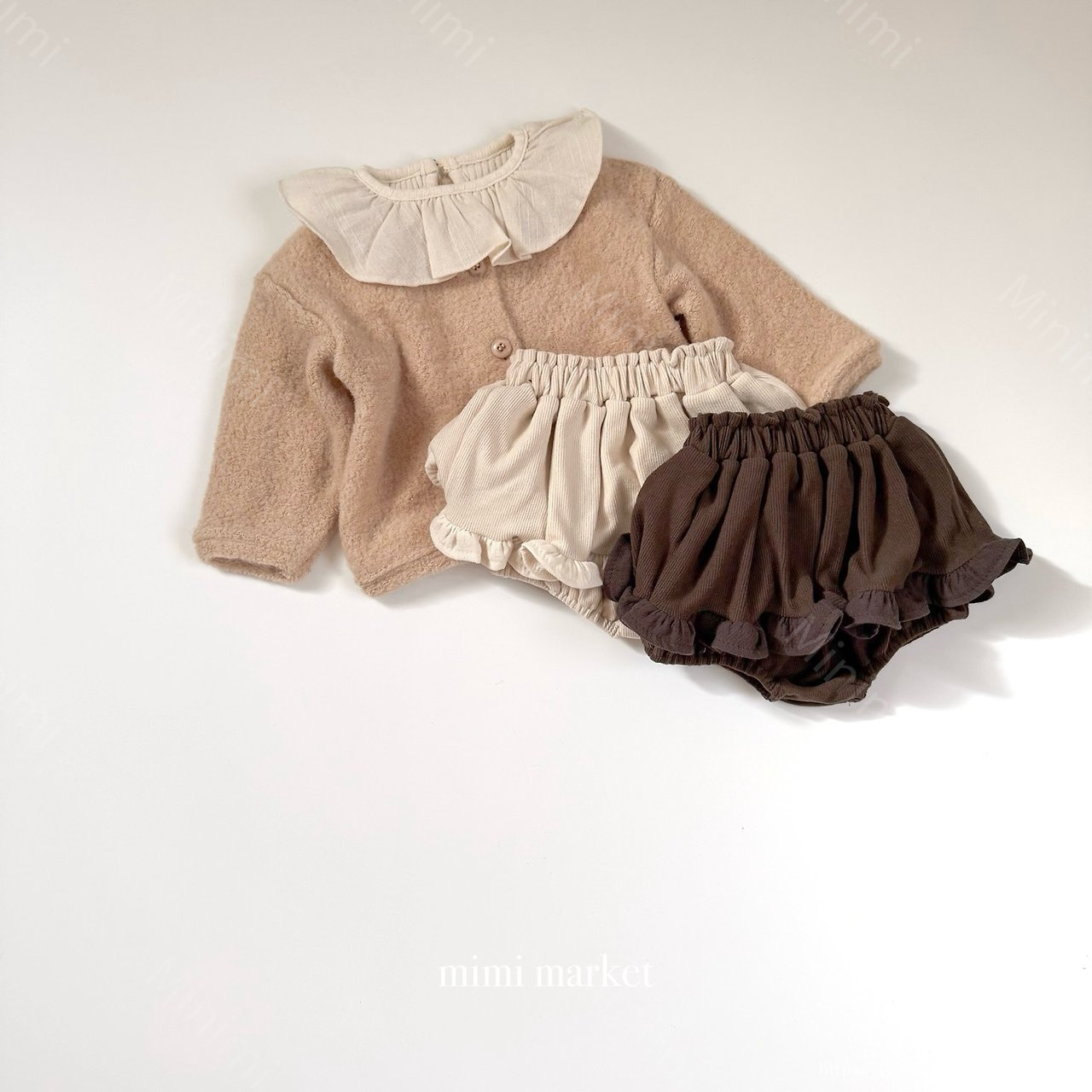 mimi-market Off Frill Cancan Skirt 細節圖 1