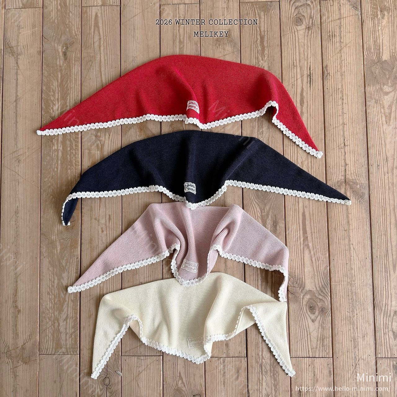 Melikey Hotzzi Triangle Scarf 細節圖 20