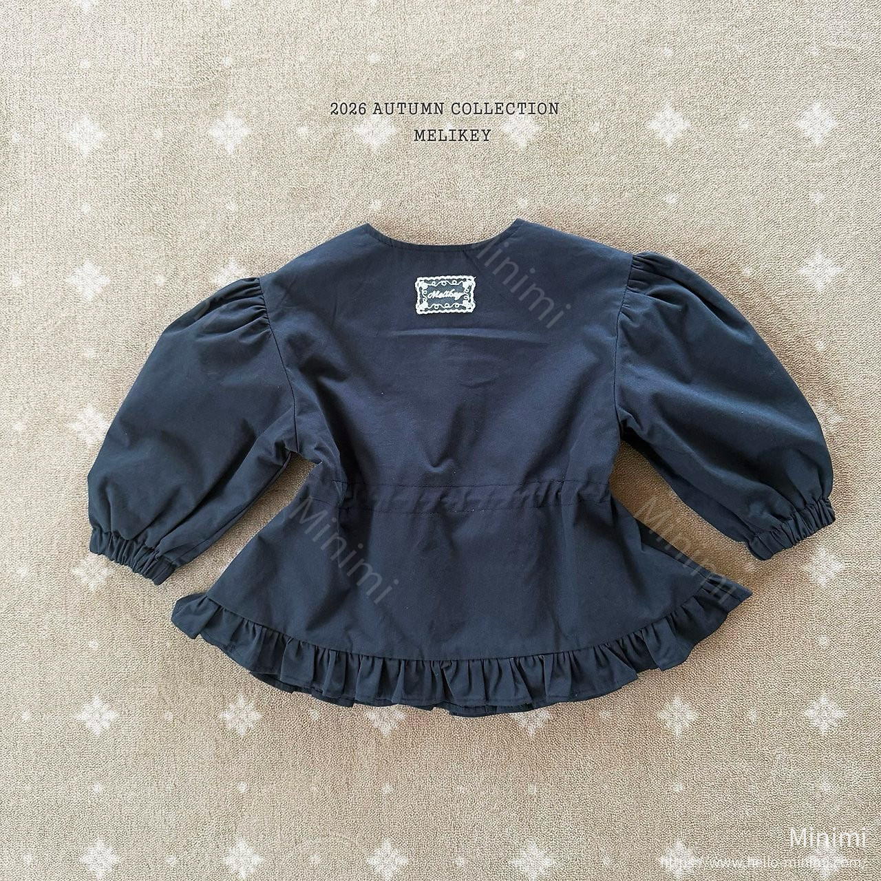 Melikey Momo Frill Trench Coat 細節圖 6